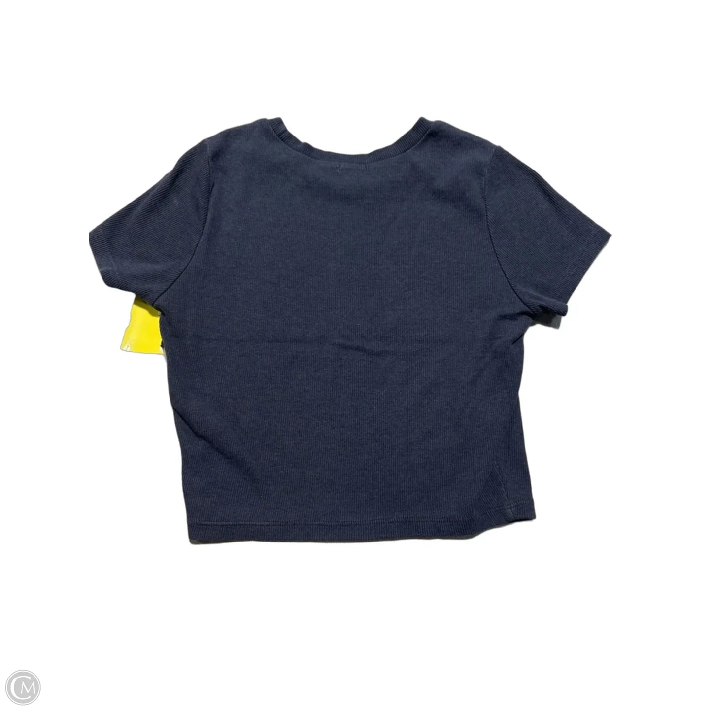 Top Short Sleeve Basic By Garage In Navy, Size: S