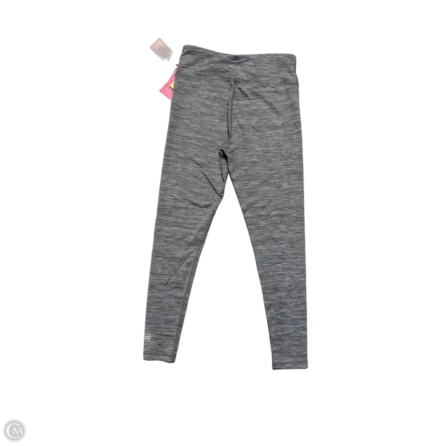 Athletic Leggings By Lauren James In Grey, Size: S