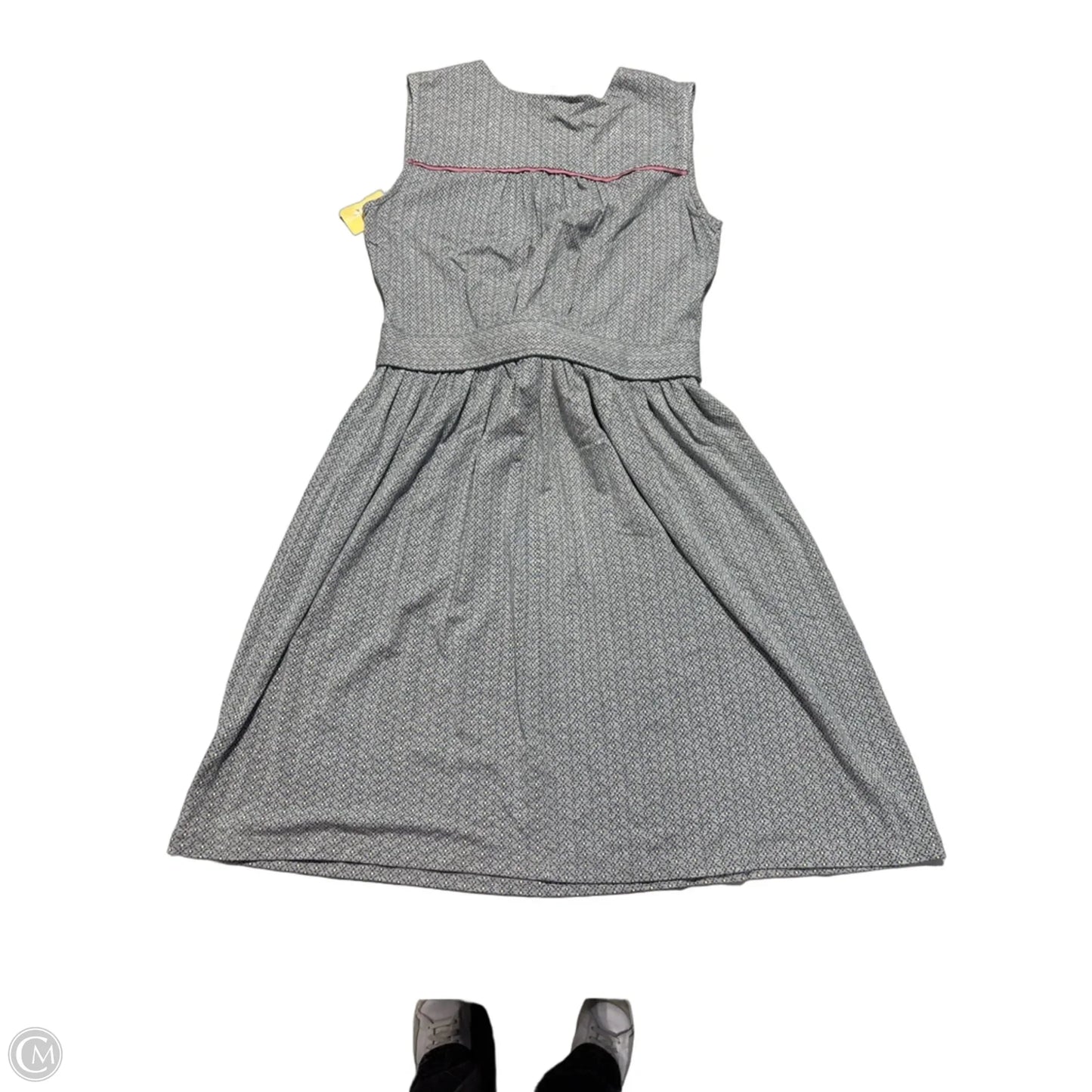 Dress Casual Short By Matilda Jane In Grey, Size: M