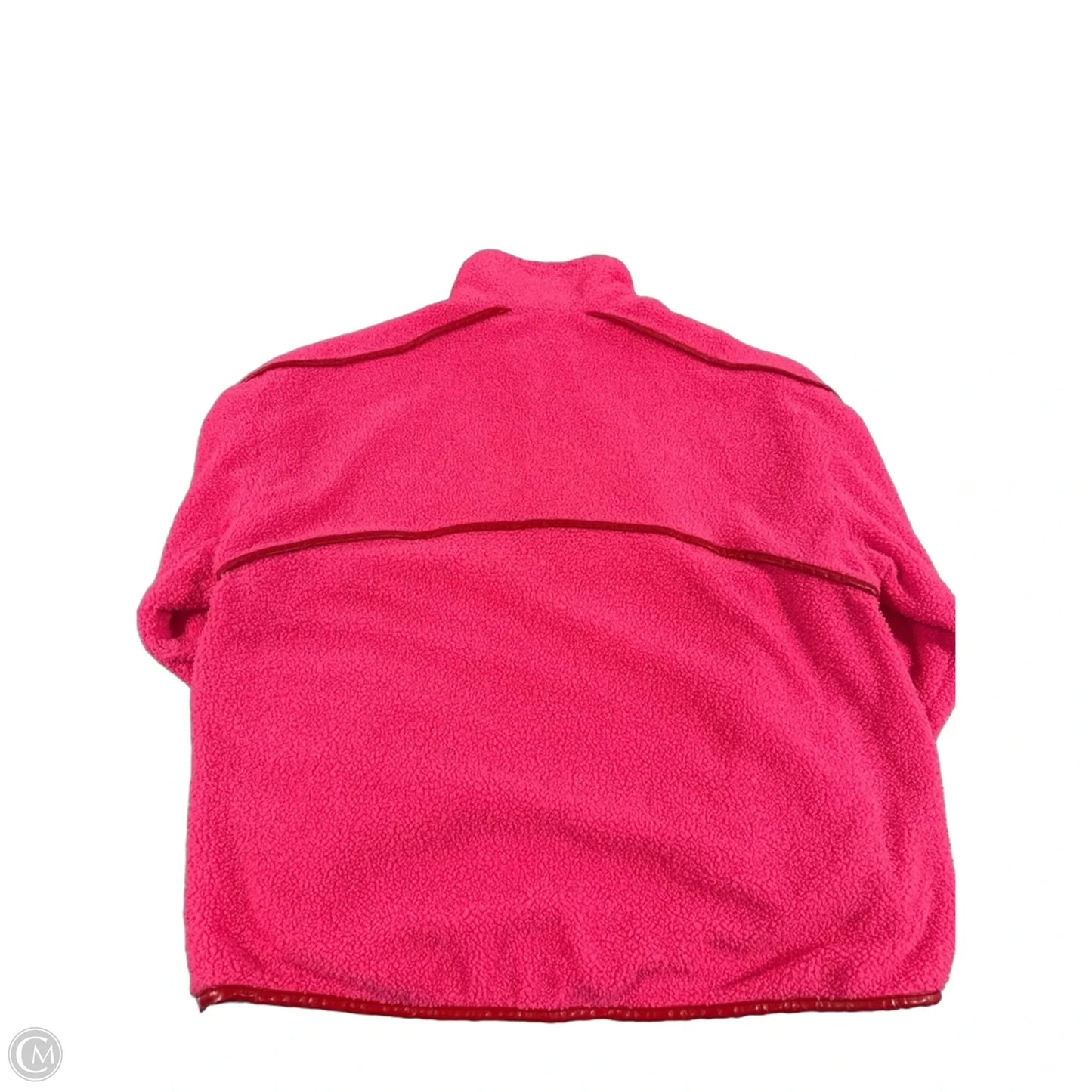 Jacket Faux Fur & Sherpa By Tcec In Pink, Size: L