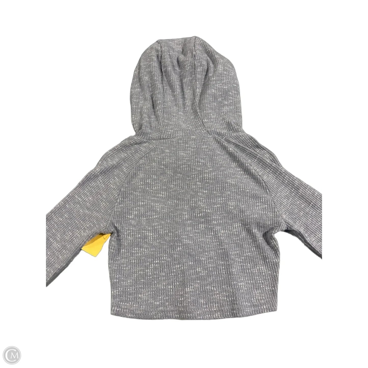 Sweatshirt Hoodie By Gym Shark In Grey, Size: M