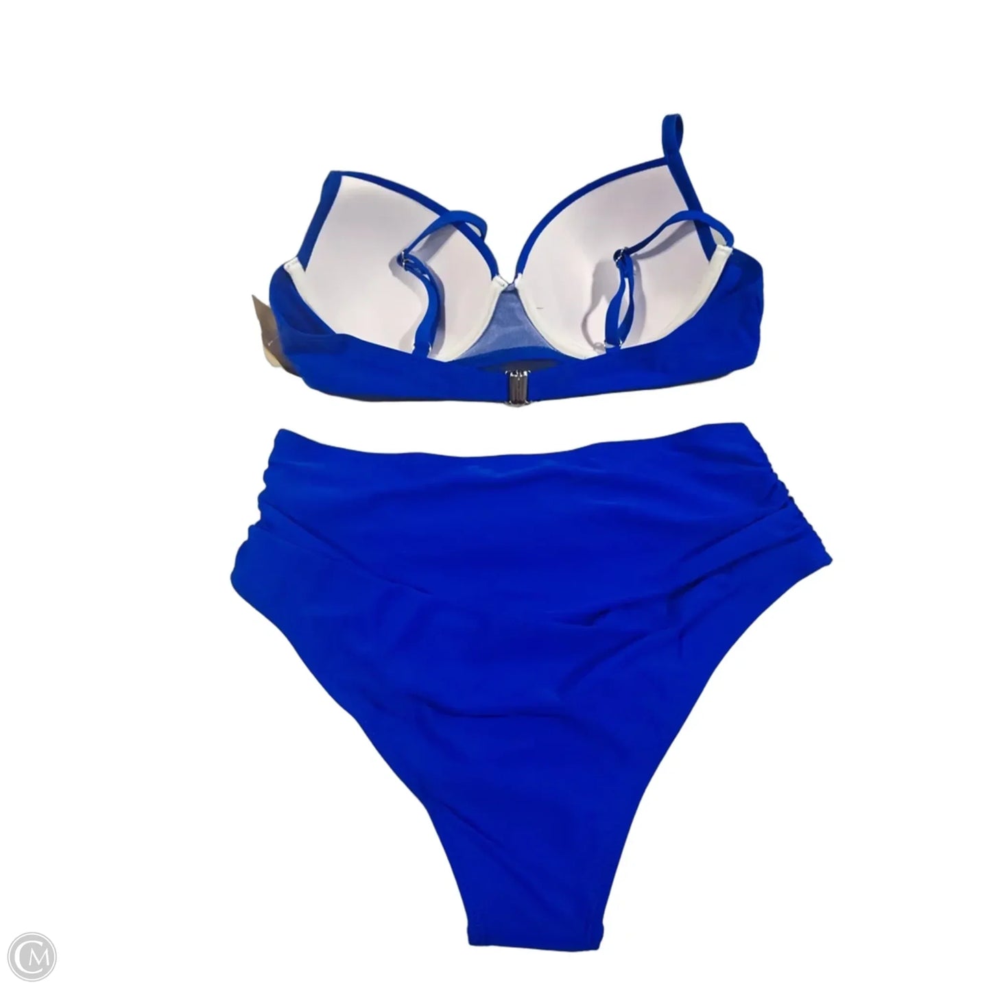 Swimsuit 2pc By Shein In Blue, Size: S