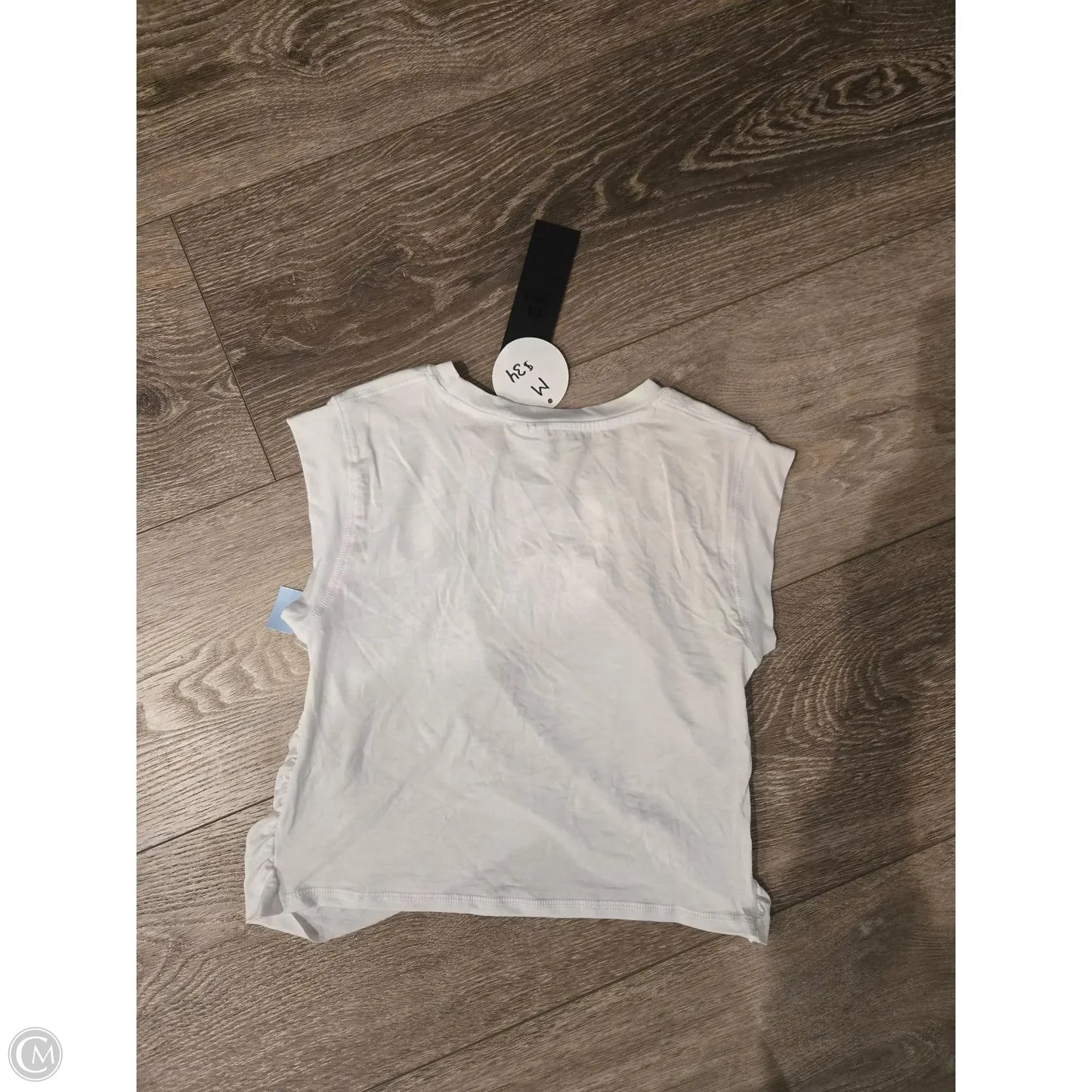 Top Sleeveless By Mono B In White, Size: M