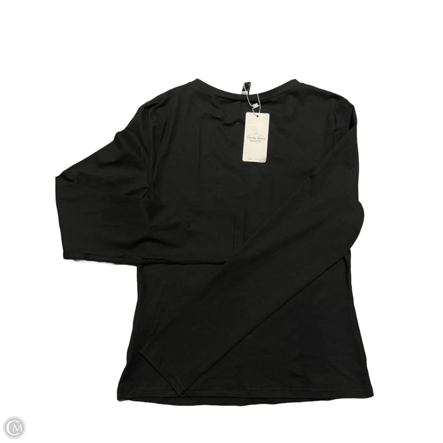 Top Long Sleeve By Trendy Queen In Grey, Size: Xl