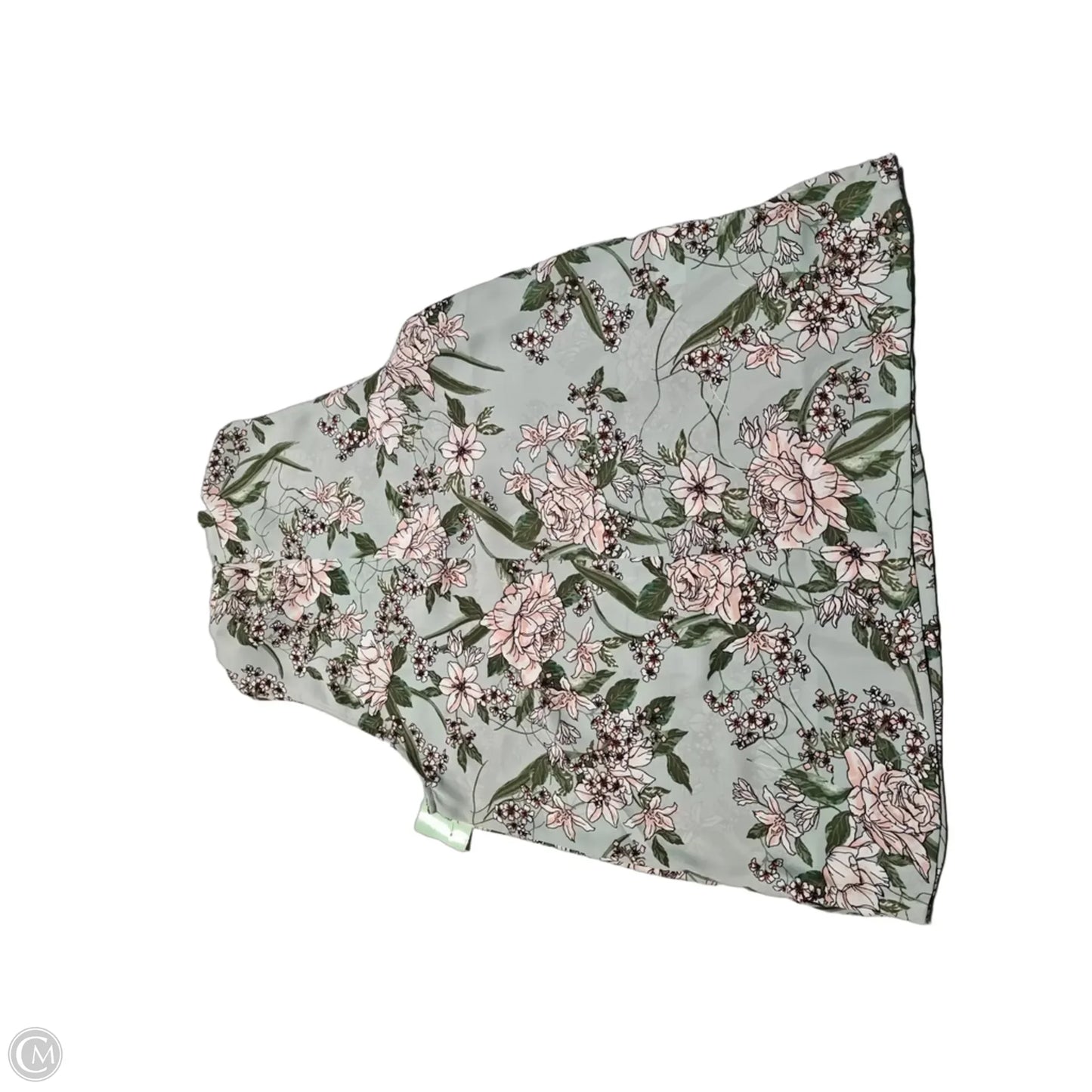 Top Sleeveless By Loft In Green, Size: M