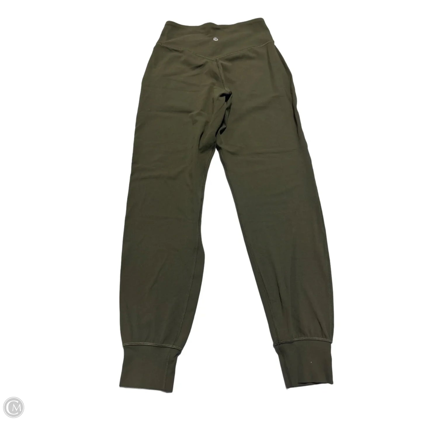 Athletic Pants By Lululemon In Green, Size: 4