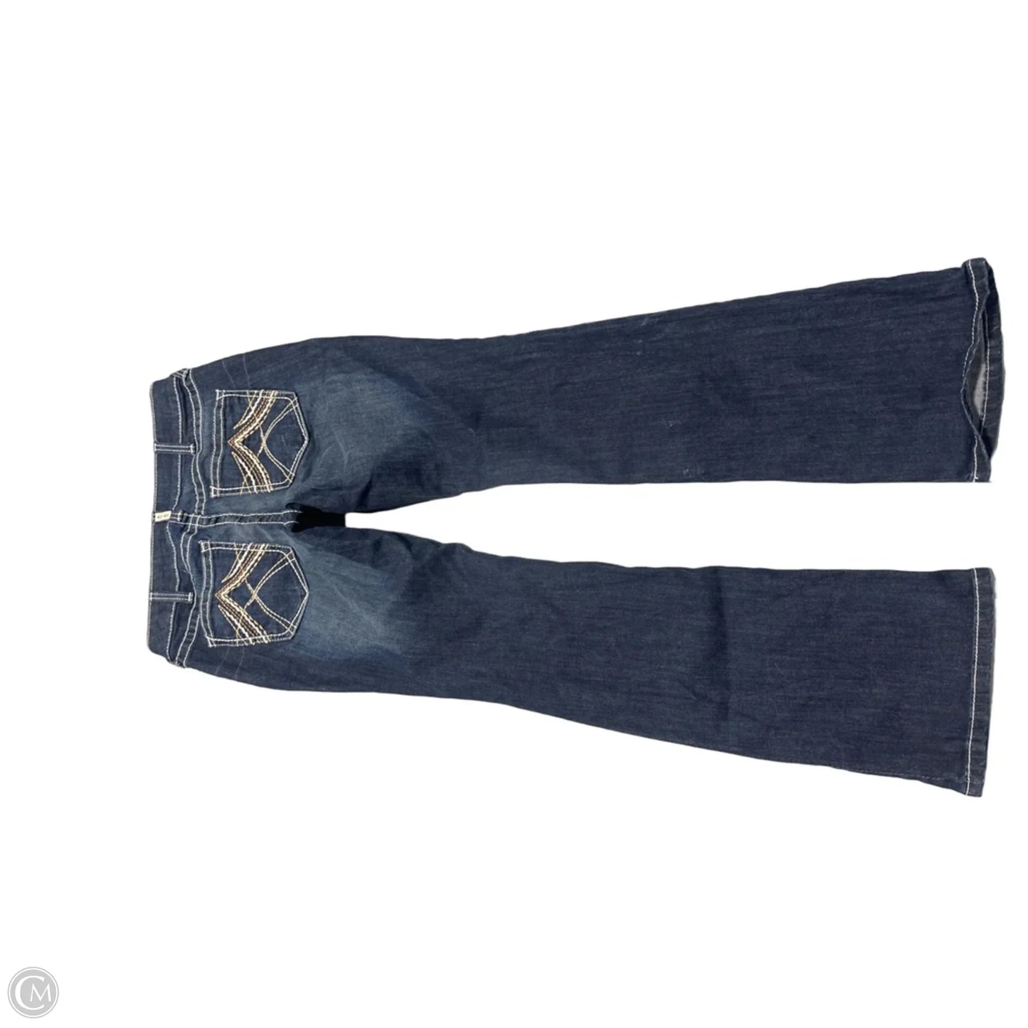 Jeans Boot Cut By Ariat In Blue Denim, Size: 12
