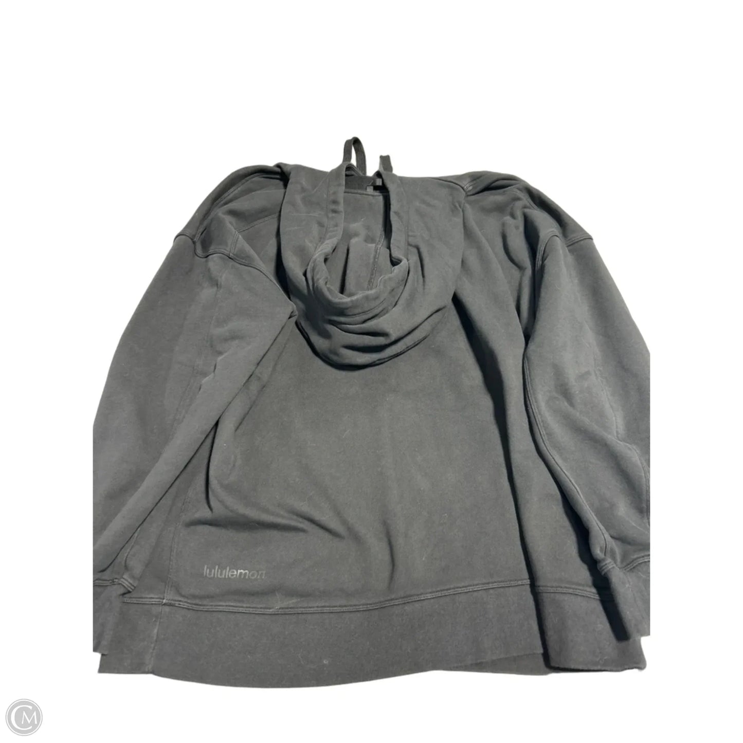 Sweatshirt Hoodie By Lululemon In Black, Size: L