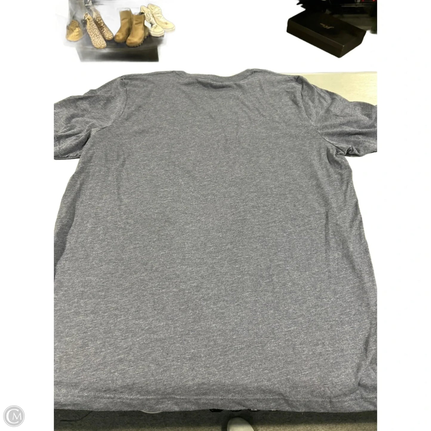 Top Short Sleeve Basic By Bella + Canvas In Navy, Size: 2x