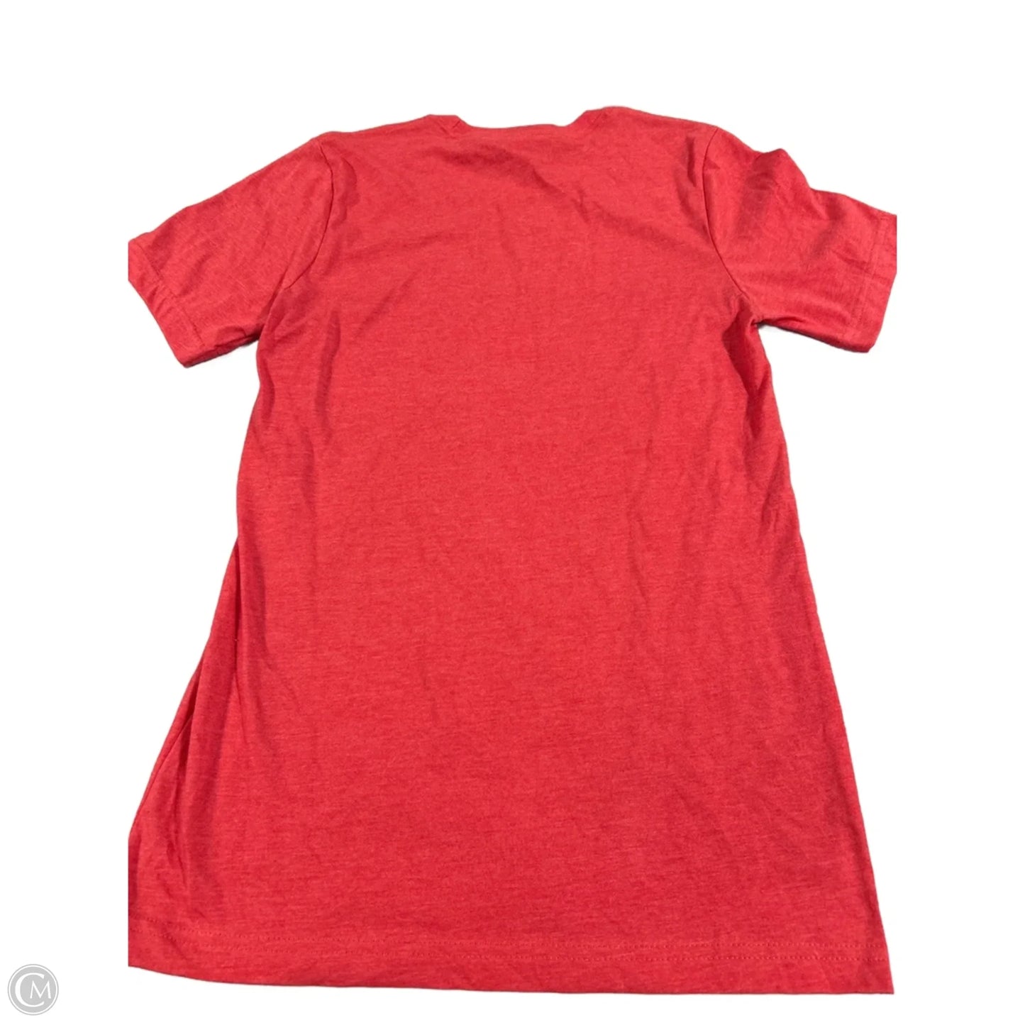 Top Short Sleeve Basic By Bella + Canvas In Red, Size: S