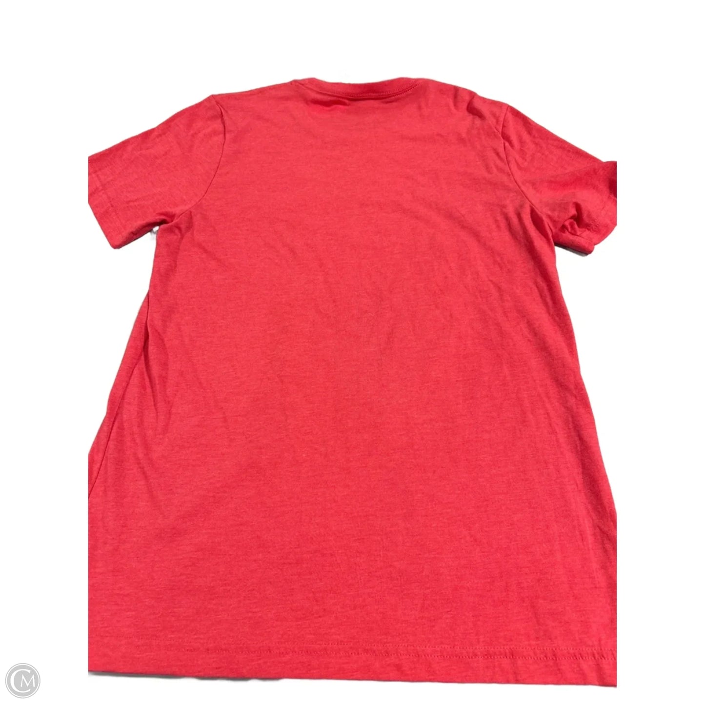 Top Short Sleeve Basic By Bella + Canvas In Red, Size: M