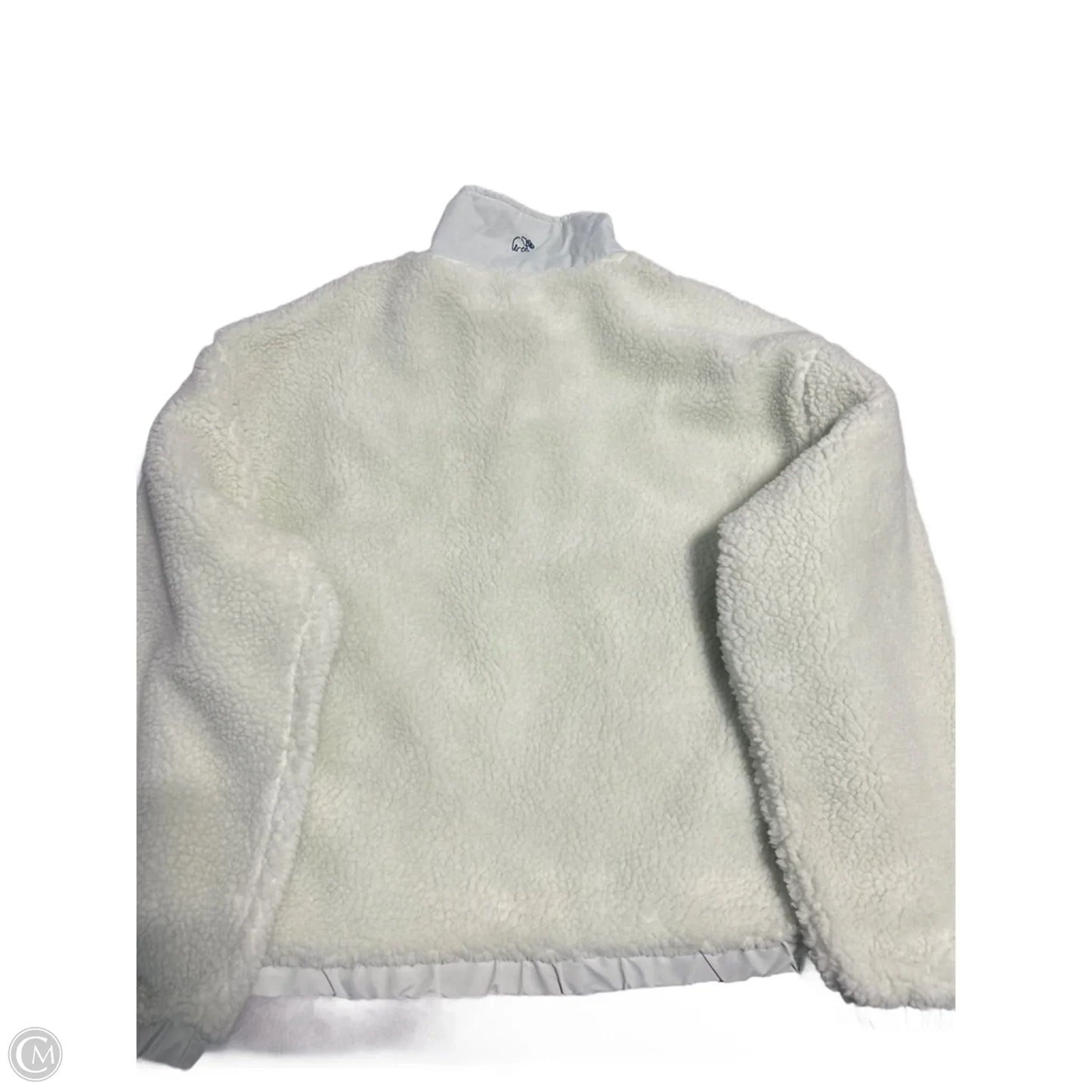 Jacket Faux Fur & Sherpa By Ivory Ella In Green, Size: L