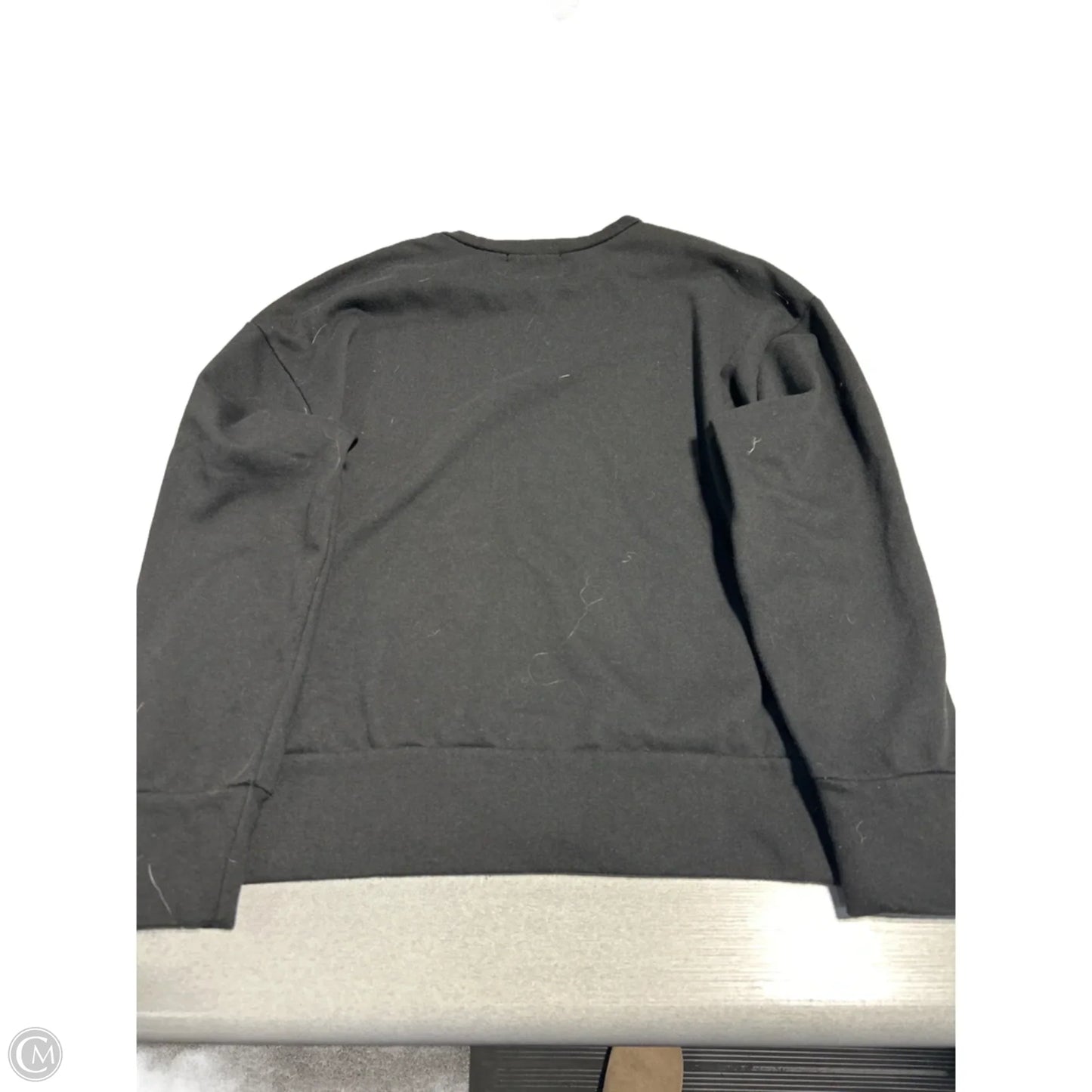 Top Long Sleeve By Gilli In Black, Size: S