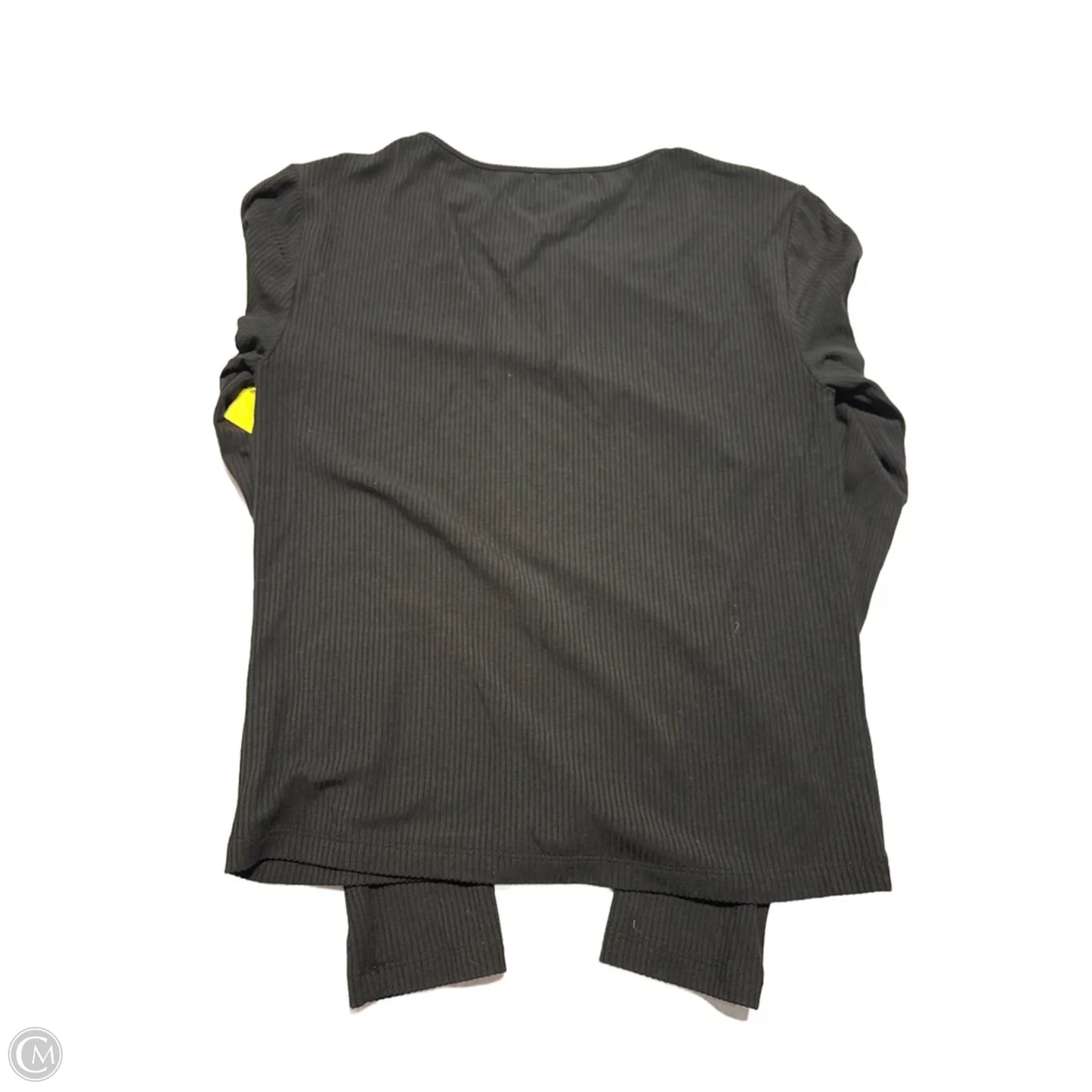 Top Long Sleeve By The Drop In Black, Size: S