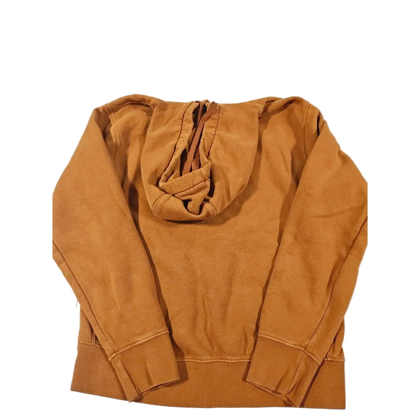 Sweatshirt Hoodie By Nike In Orange, Size: S