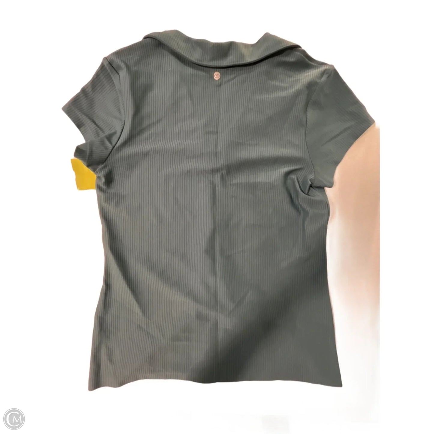 Athletic Top Short Sleeve By Calia In Green, Size: M