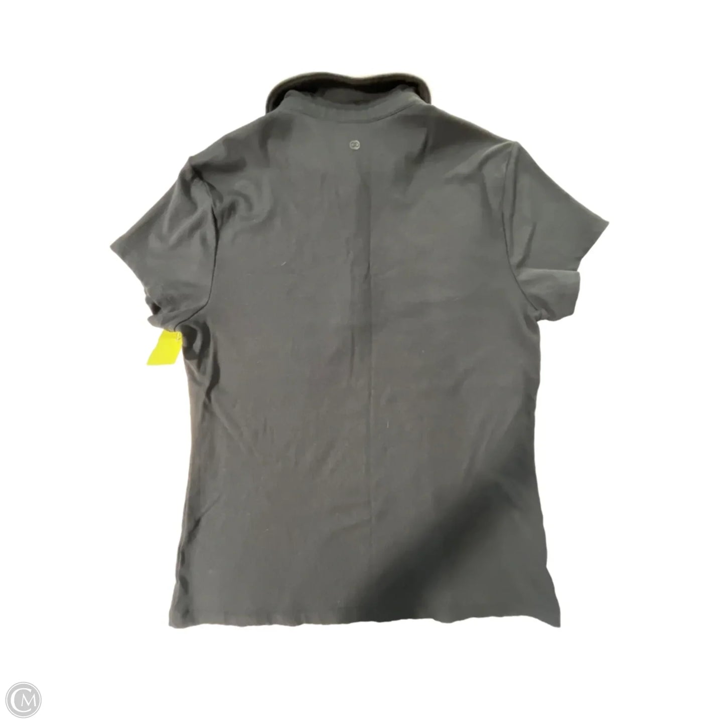 Athletic Top Short Sleeve By Calia In Black, Size: M