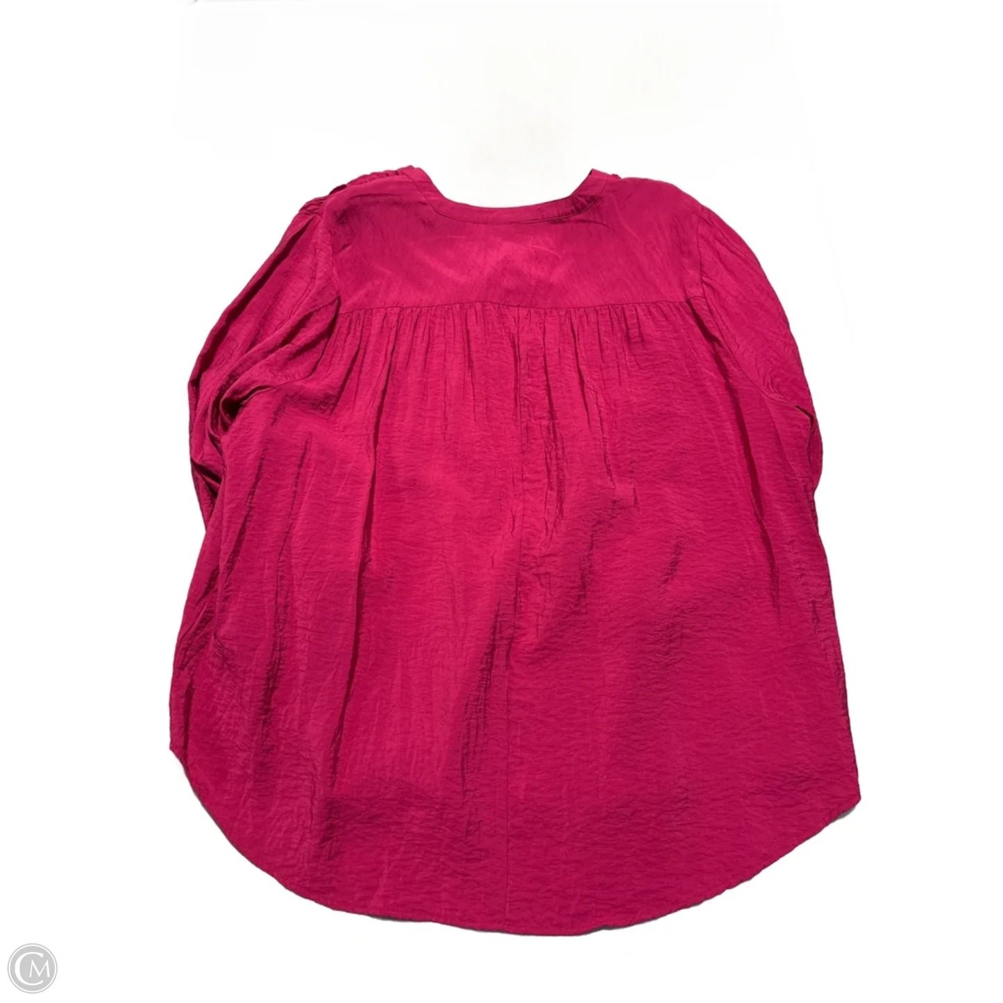 Blouse 3/4 Sleeve By Lane Bryant In Pink, Size: 2x
