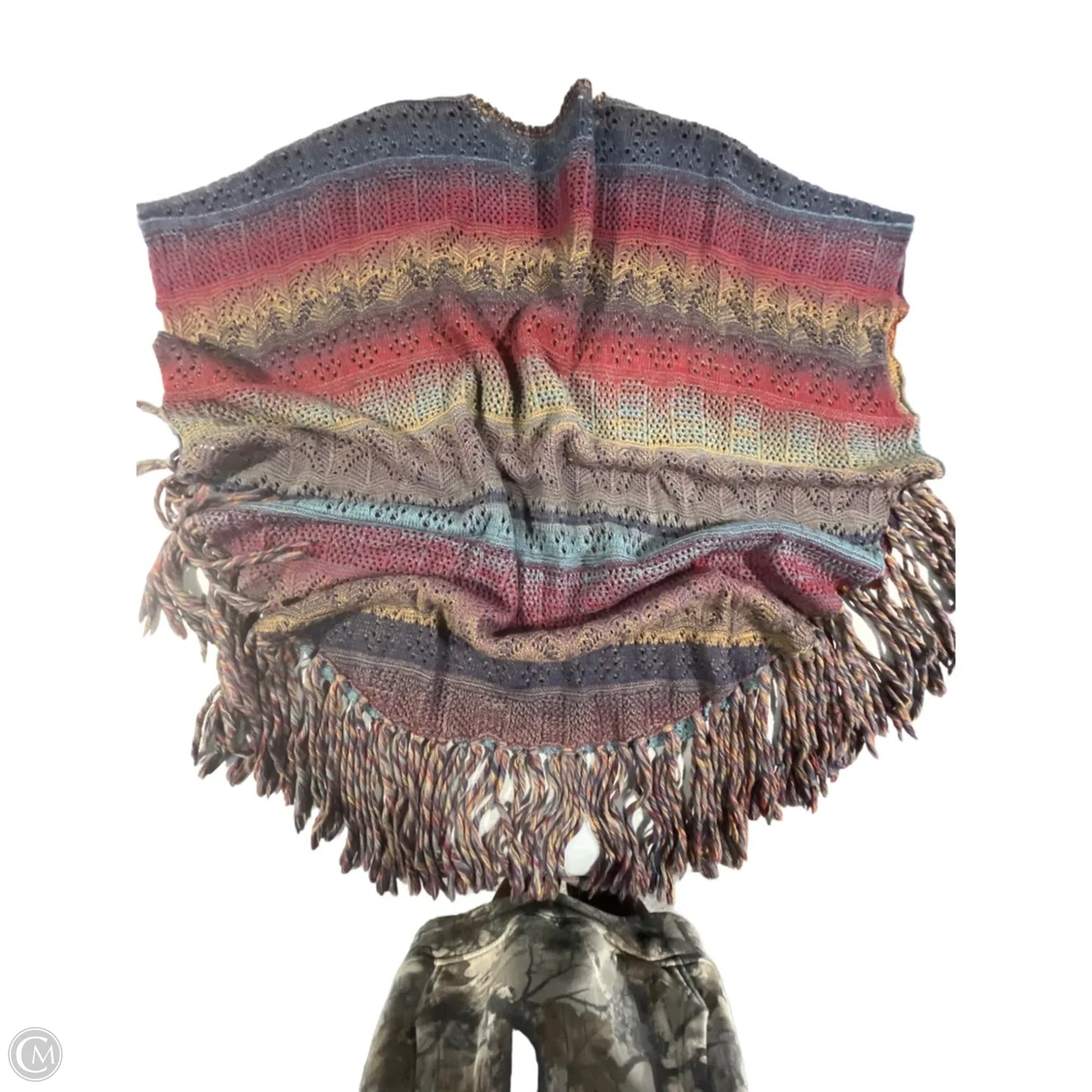 Poncho By Adore In Multi-colored, Size: M