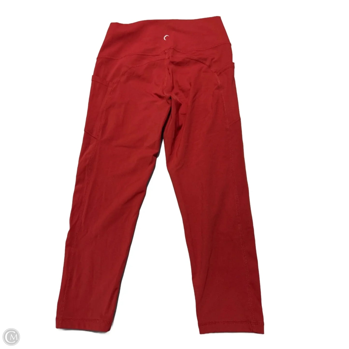 Athletic Leggings By Zyia In Orange, Size: L