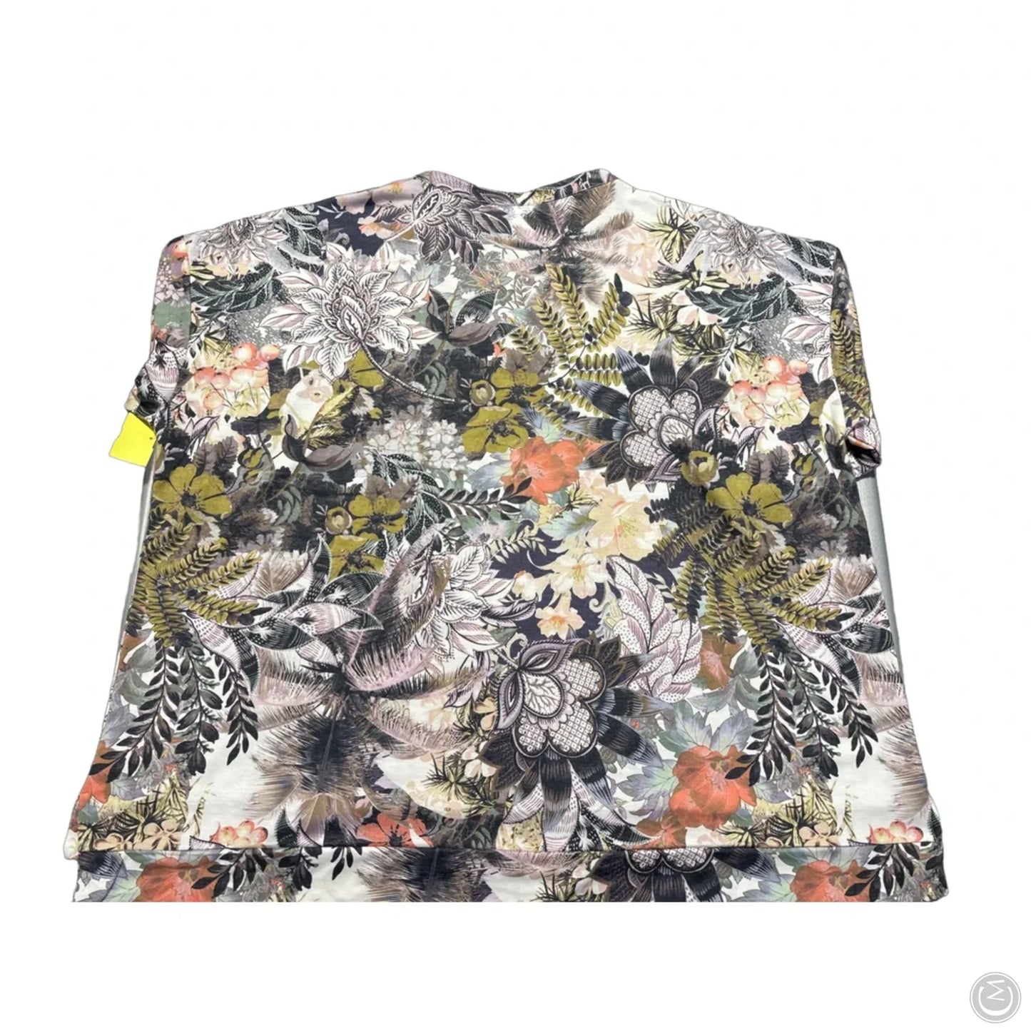 Top Short Sleeve By Cj Banks In Tropical Print, Size: 3x