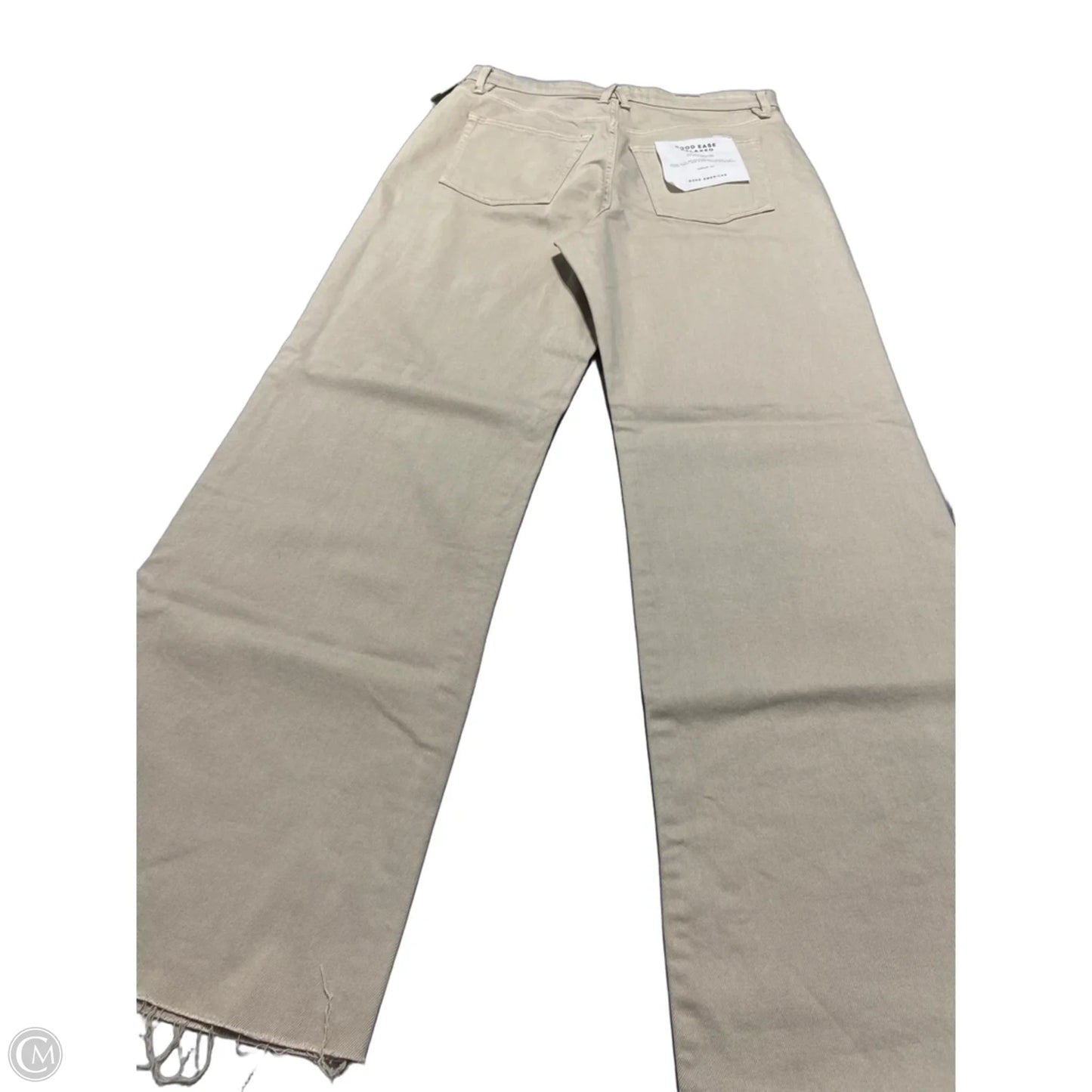 Pants Wide Leg By Good American In Tan, Size: 6