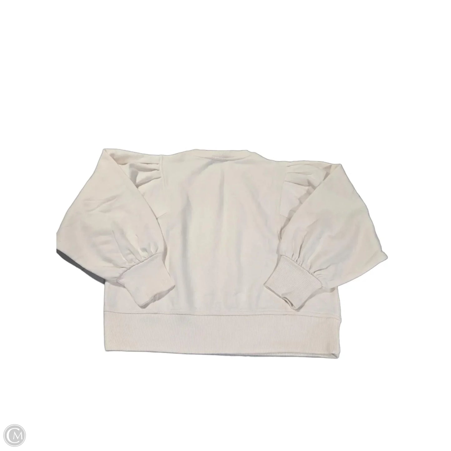 Sweatshirt Crewneck By A New Day In Cream, Size: Xs