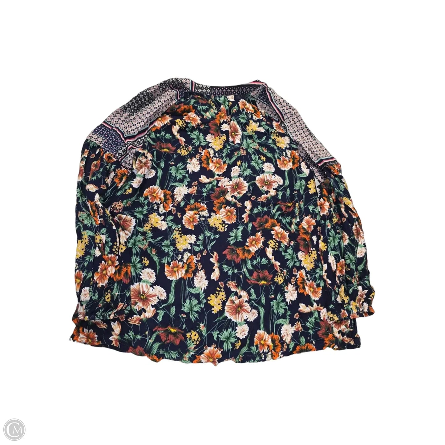 Blouse Long Sleeve By Jodifl In Floral Print, Size: S