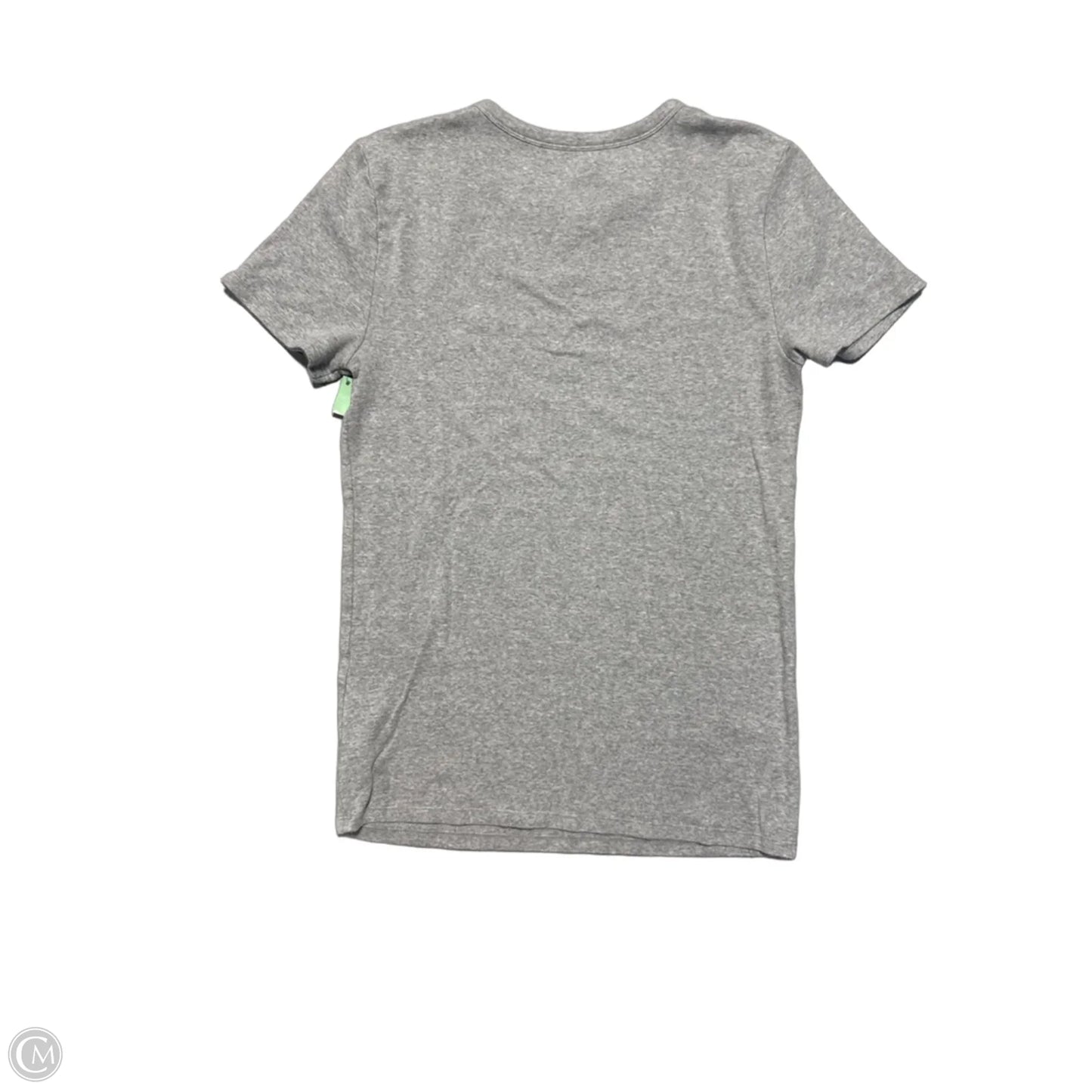 Top Short Sleeve Basic By Gap In Grey, Size: L