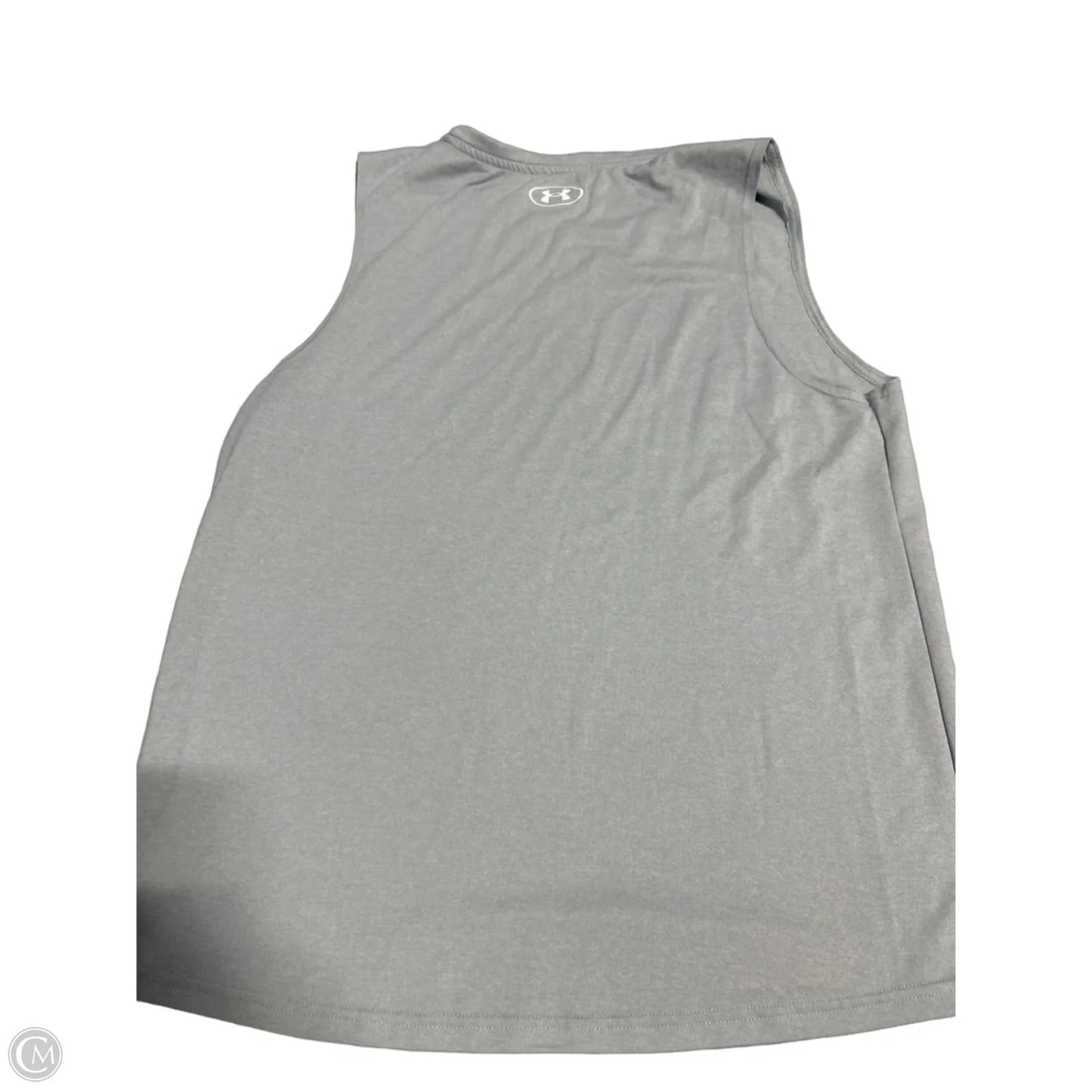 Athletic Tank Top By Under Armour In Grey, Size: M