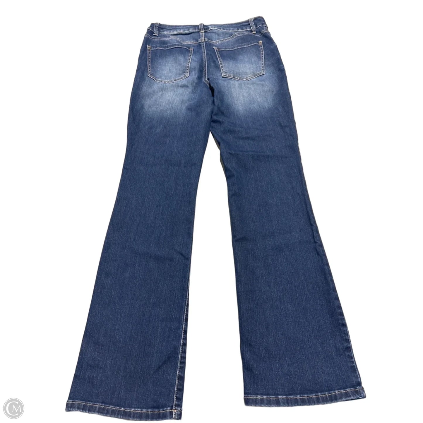 Jeans Straight By Maurices In Blue Denim, Size: 10