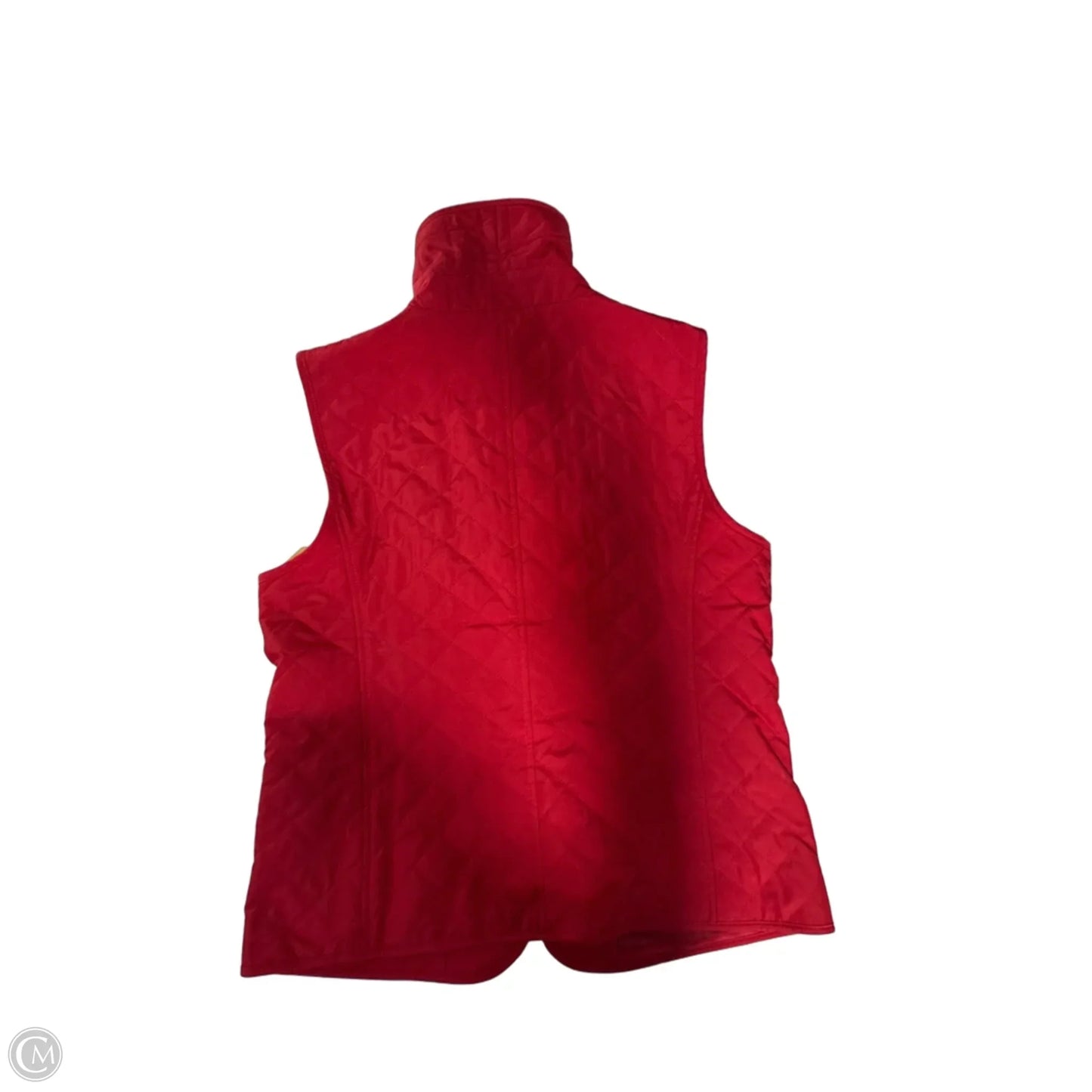 Vest Other By Talbots In Red, Size: S