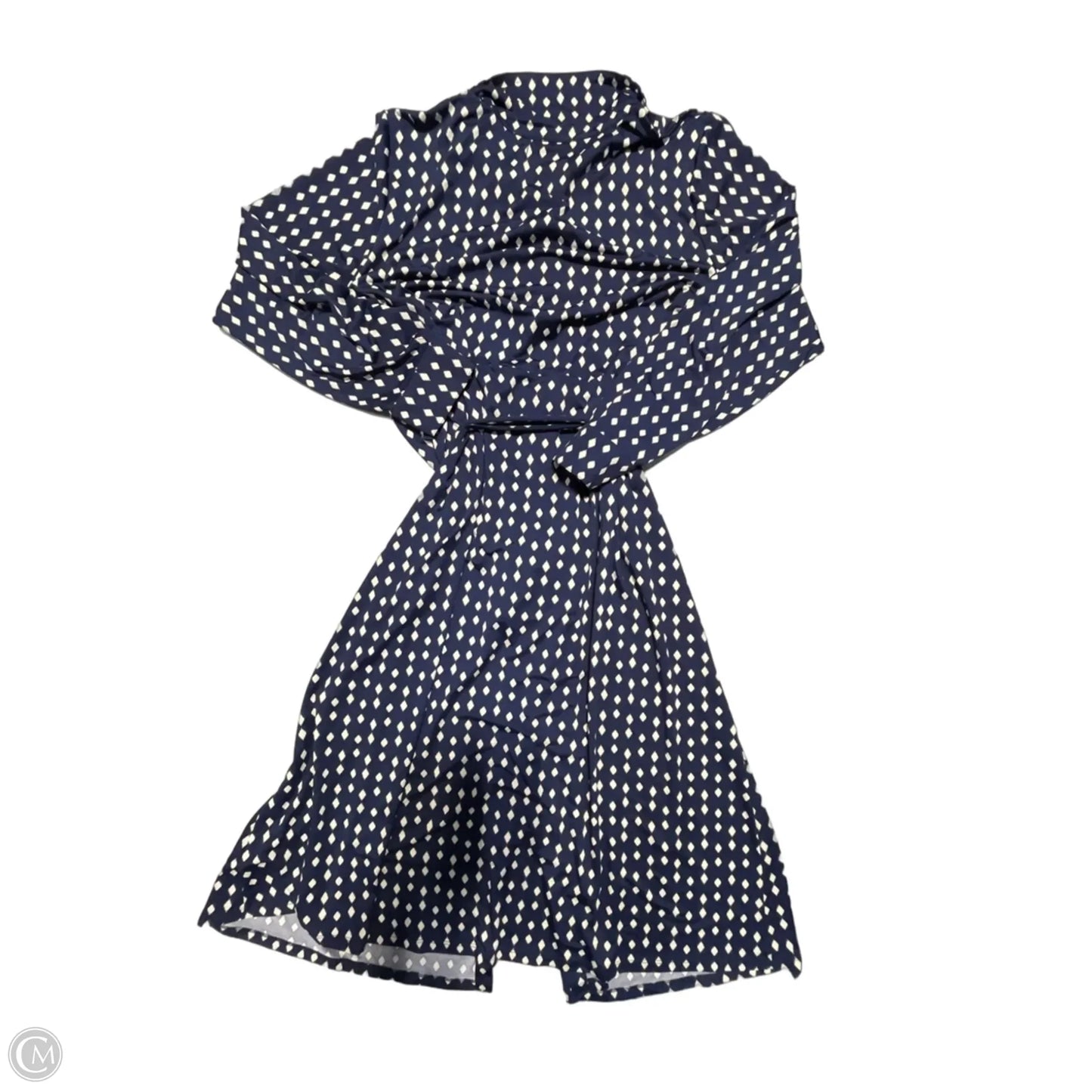 Dress Casual Midi By Eloquii In Navy, Size: 3x
