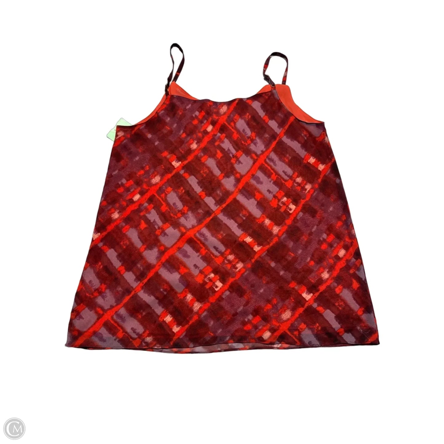 Tank Top By Cabi In Red, Size: L