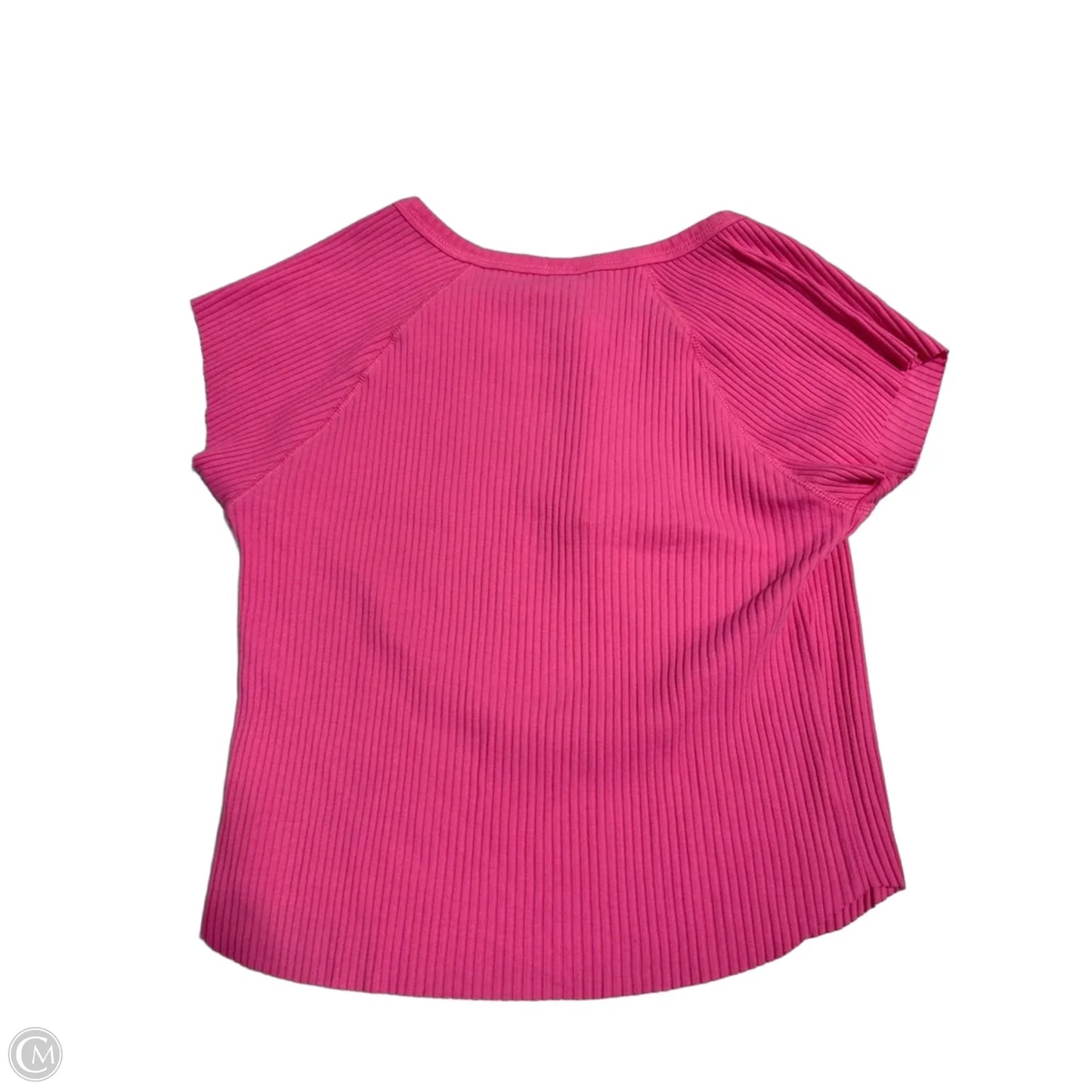 Top Short Sleeve By No Boundaries In Pink, Size: M