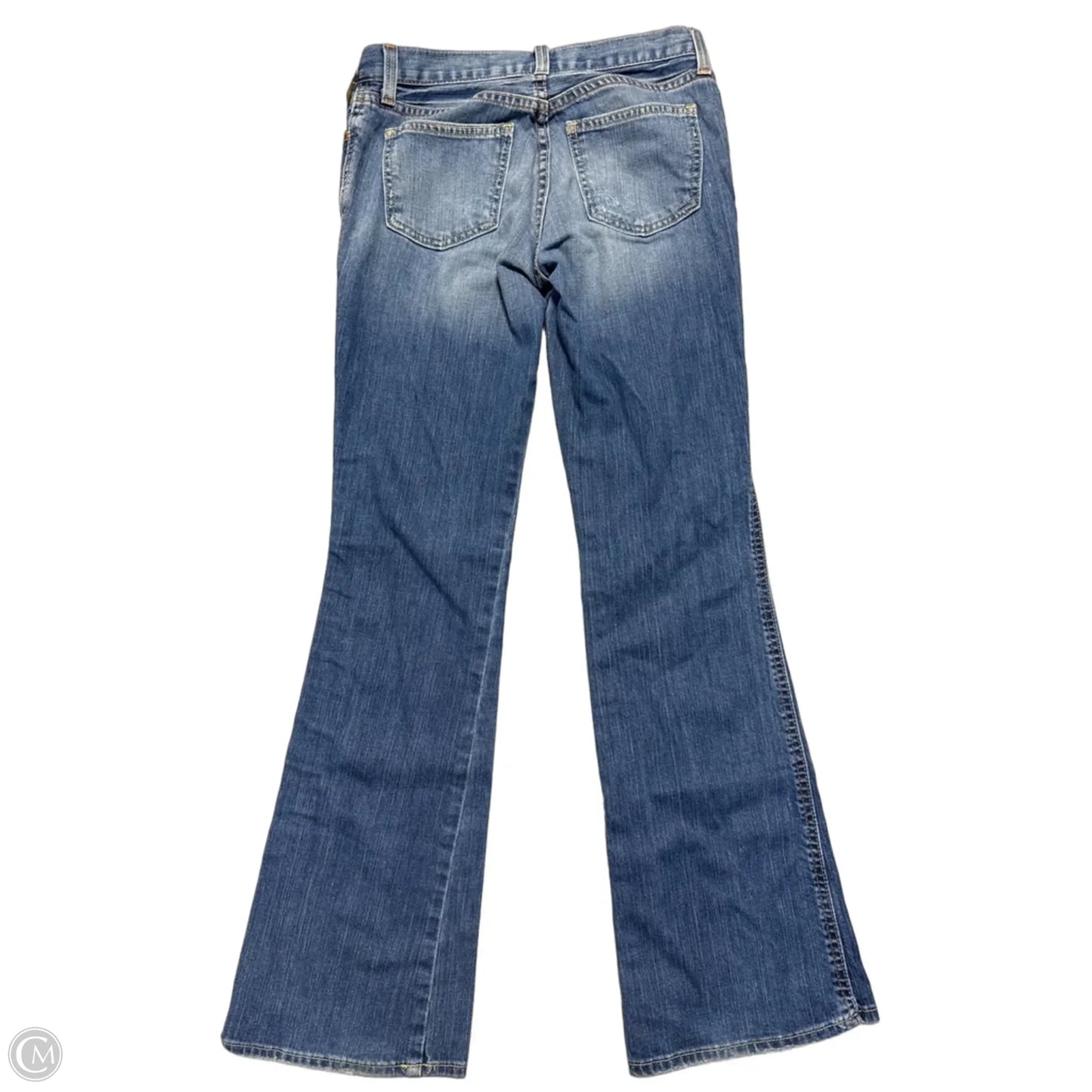 Jeans Boot Cut By Gap In Blue Denim, Size: 4