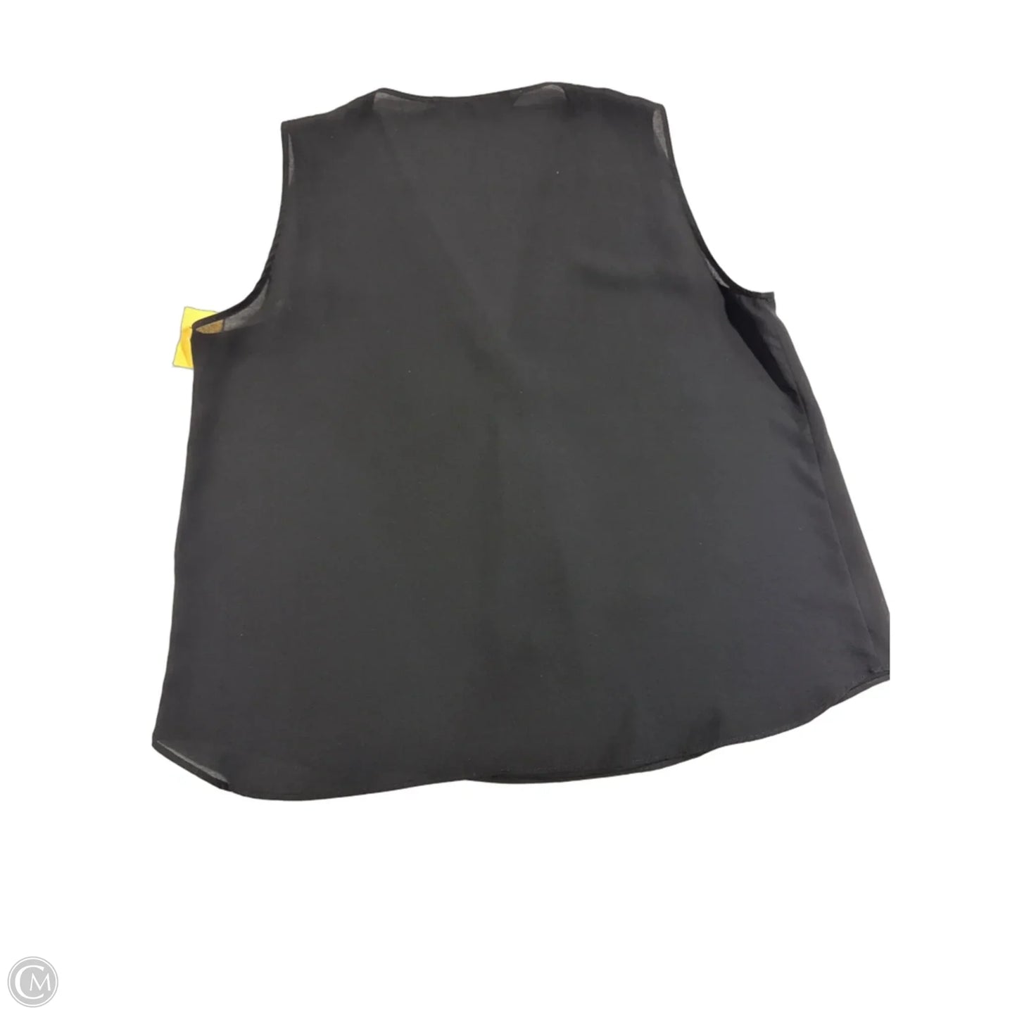 Top Sleeveless By Zara Basic In Black, Size: Xl