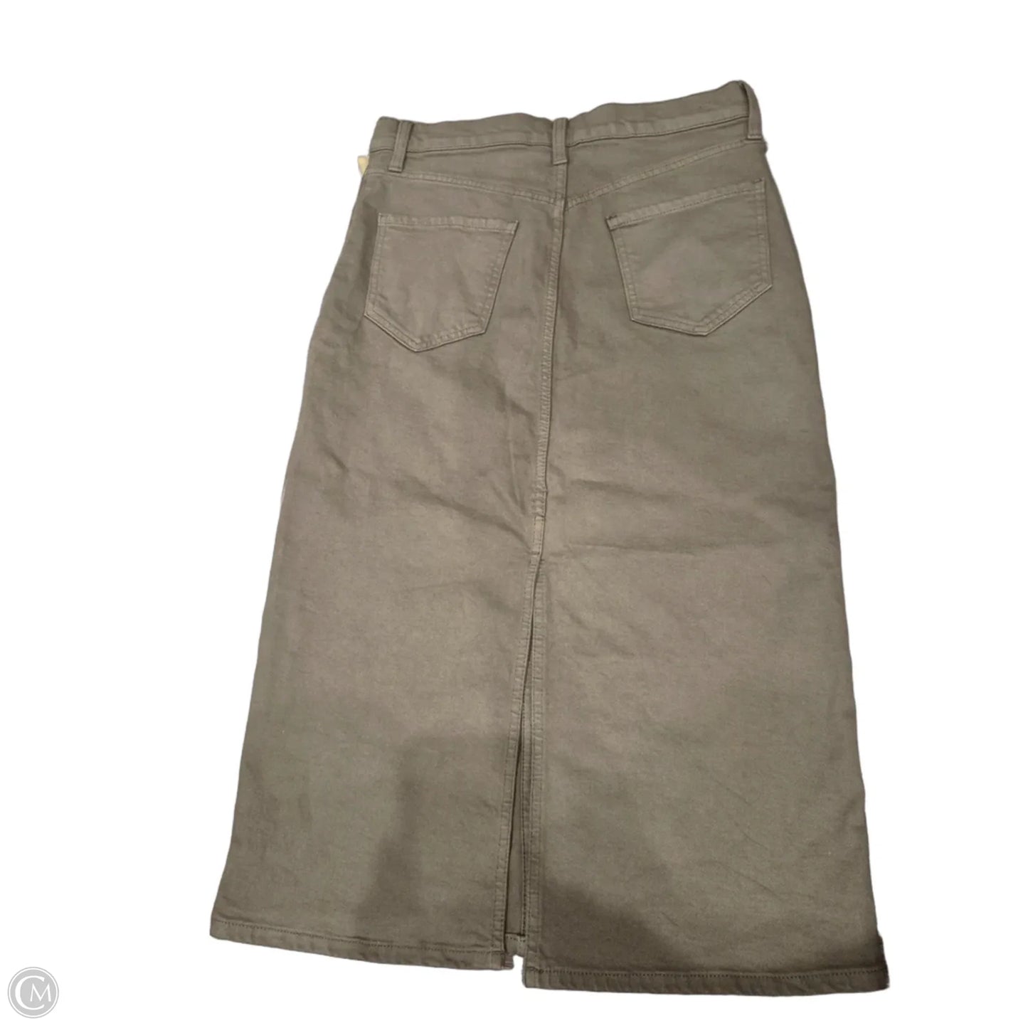 Skirt Maxi By Banana Republic In Green, Size: S