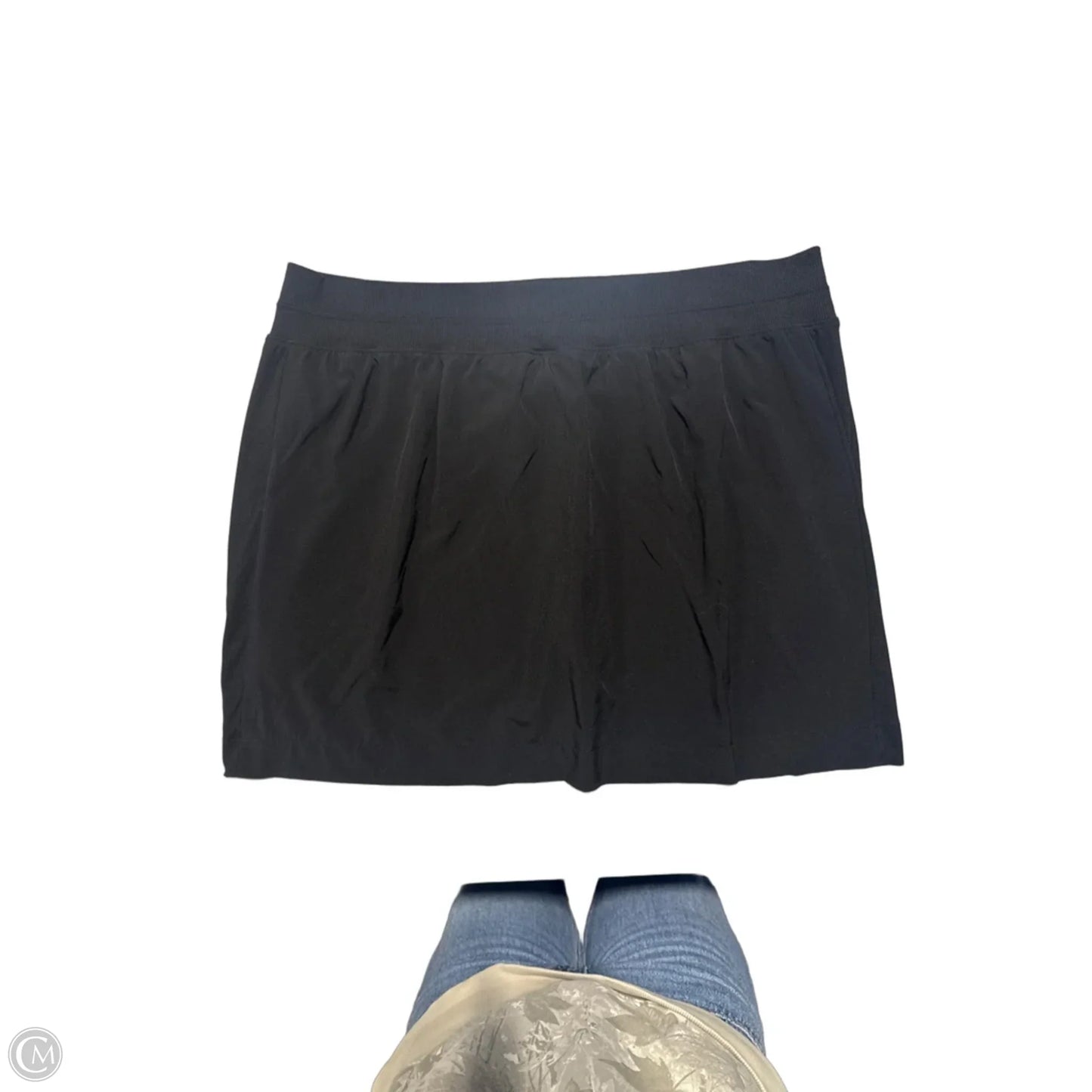 Athletic Skort By Members Mark In Black, Size: Xxl
