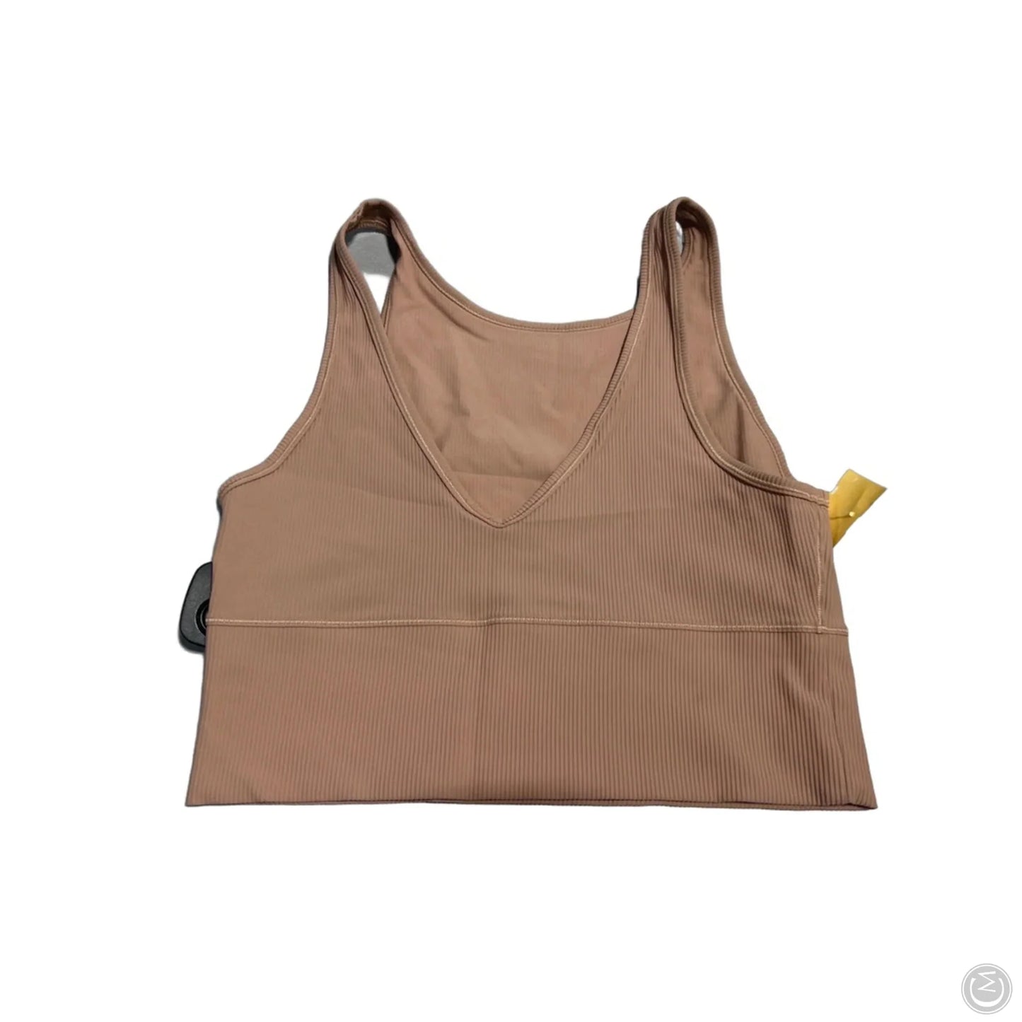 Athletic Tank Top By Lululemon In Tan, Size: 8