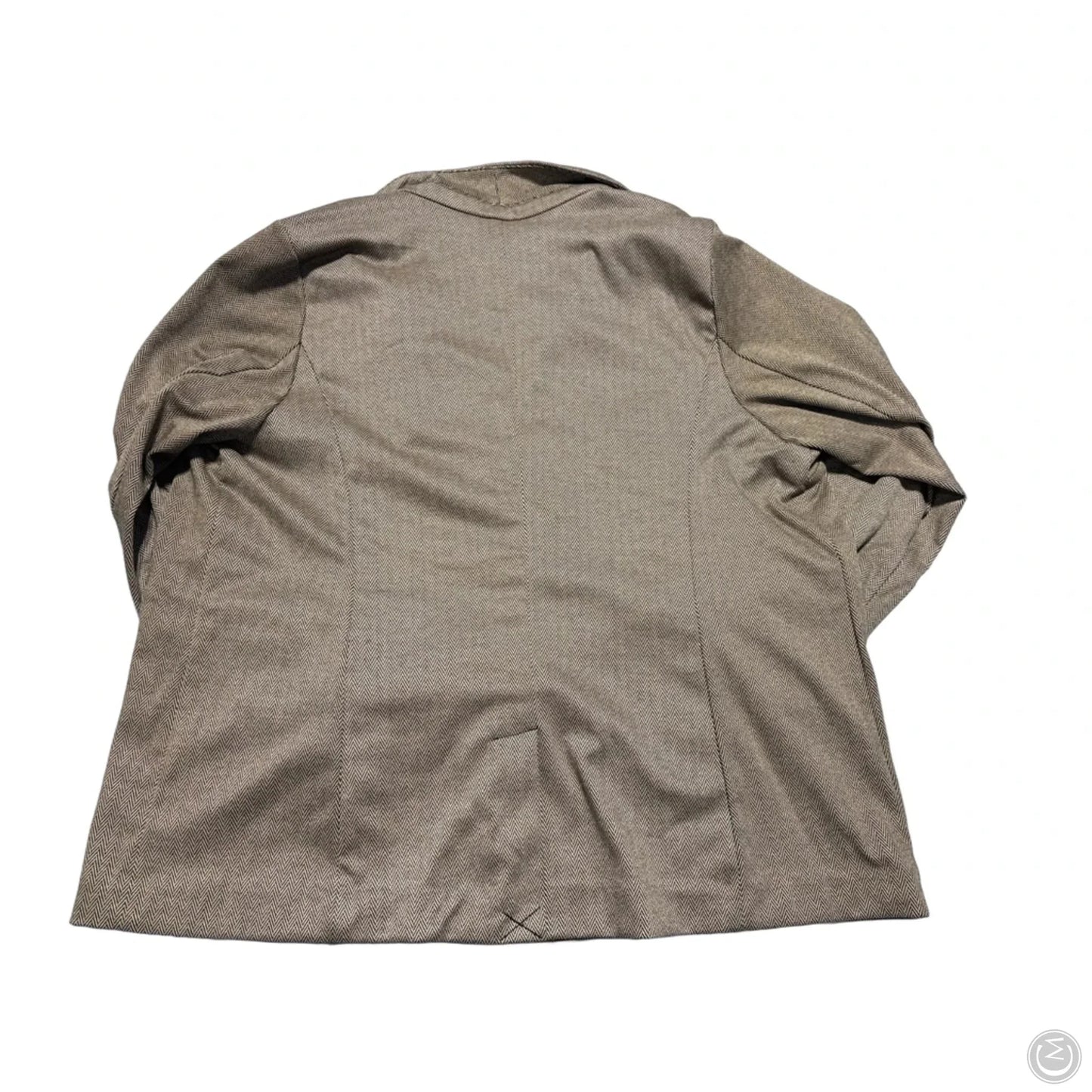 Blazer By Croft And Barrow In Brown, Size: 1x