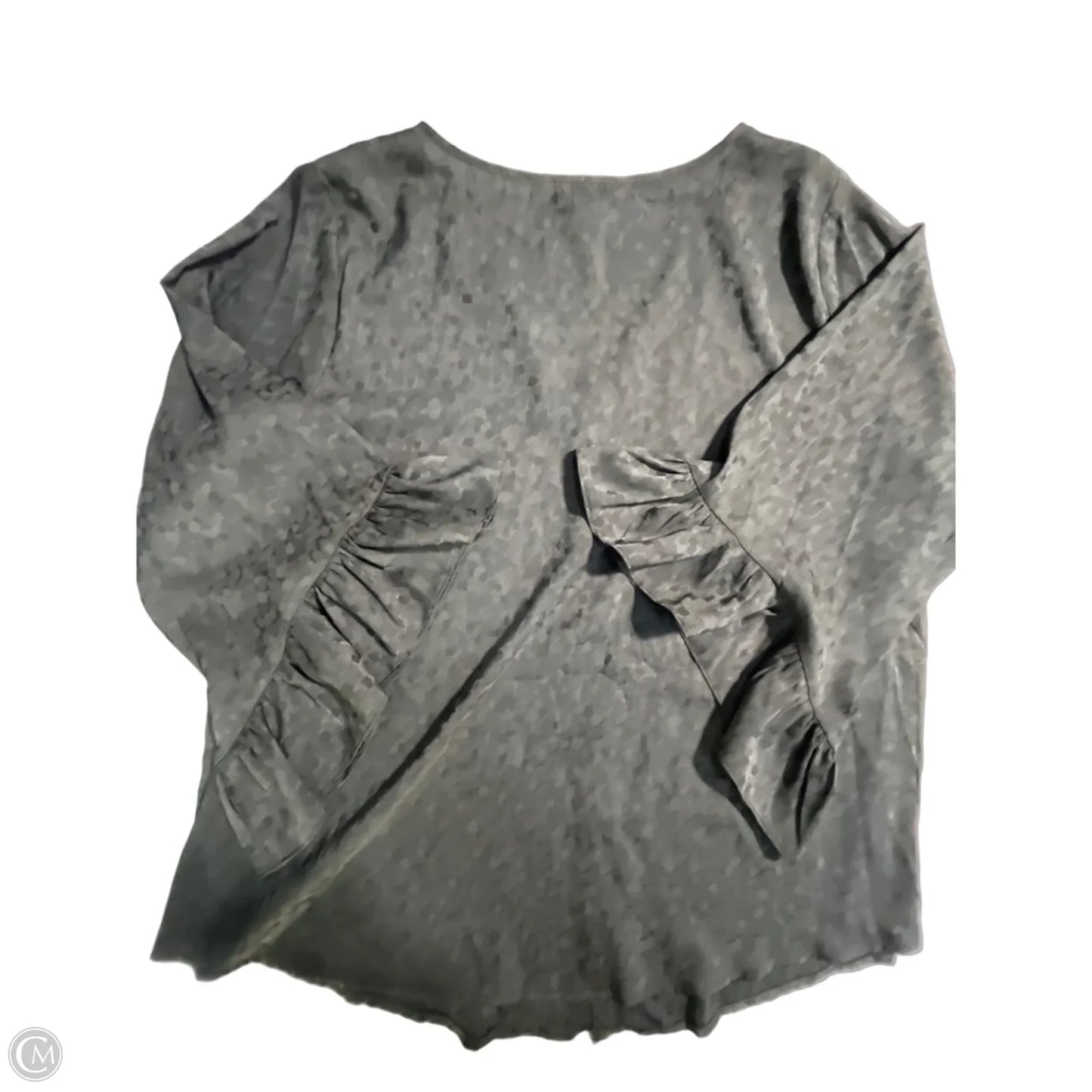 Top Long Sleeve By In Studio In Black, Size: 2x