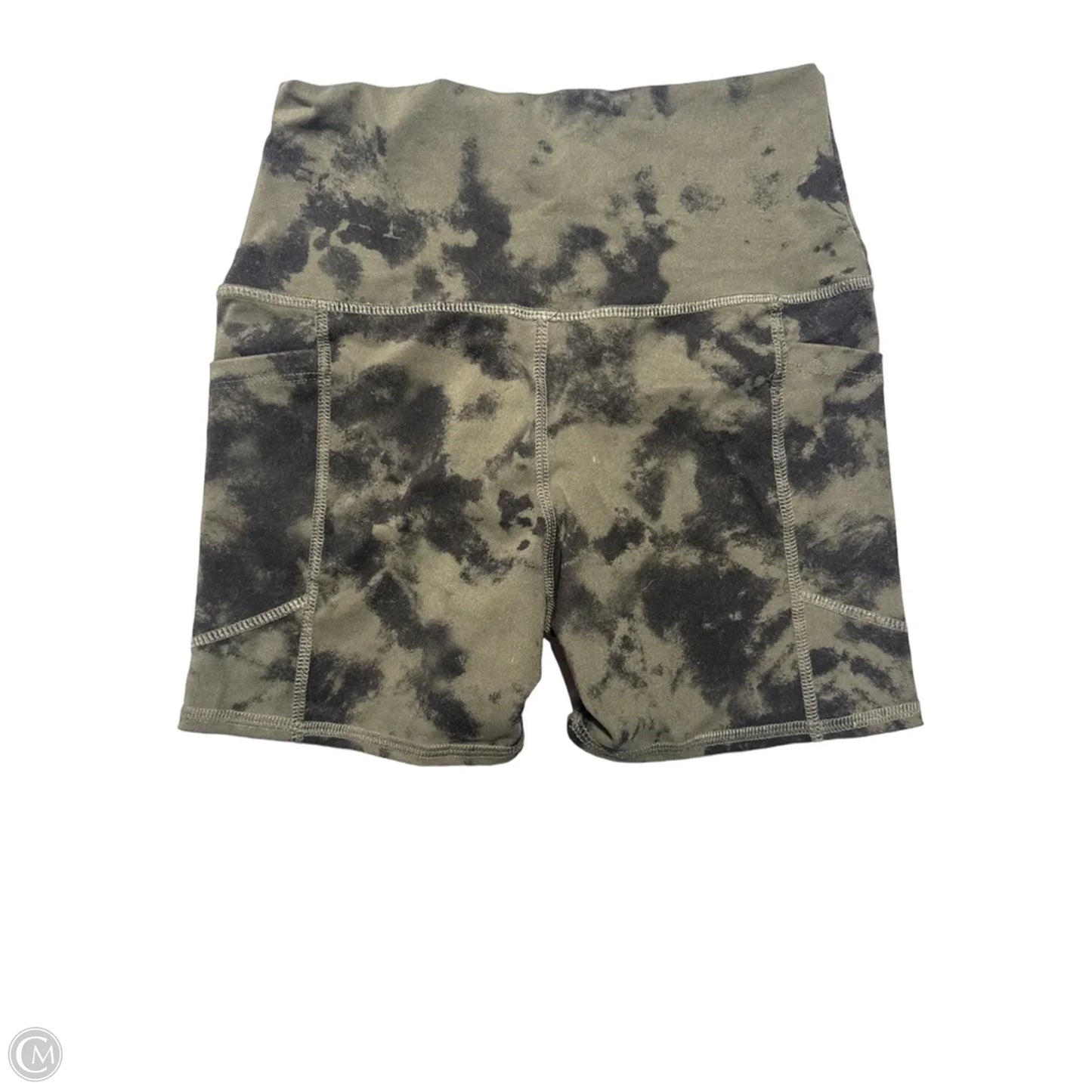 Athletic Shorts By Cmc In Green, Size: M