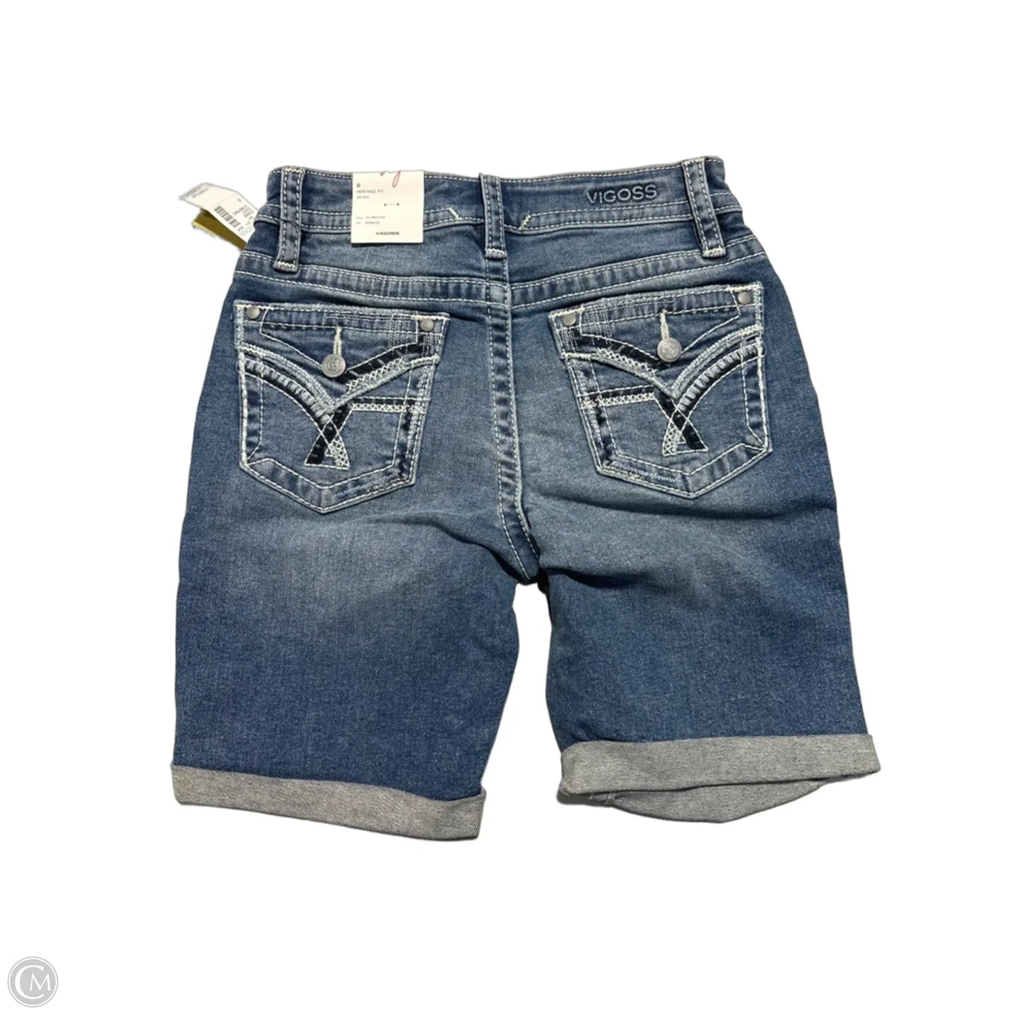 Shorts By Vigoss In Blue Denim, Size: 0