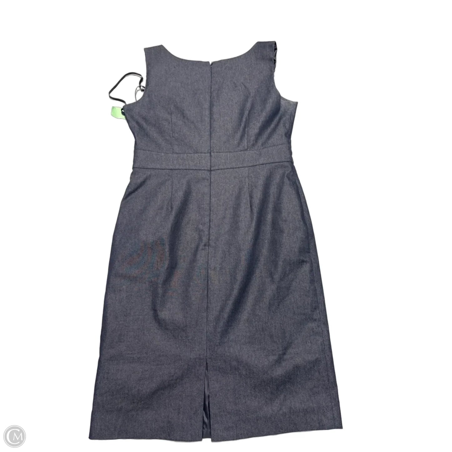 Dress Casual Midi By Jones Studio In Blue Denim, Size: M