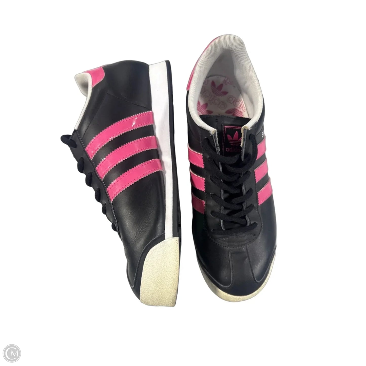 Shoes Sneakers By Adidas In Black & Pink, Size: 7.5