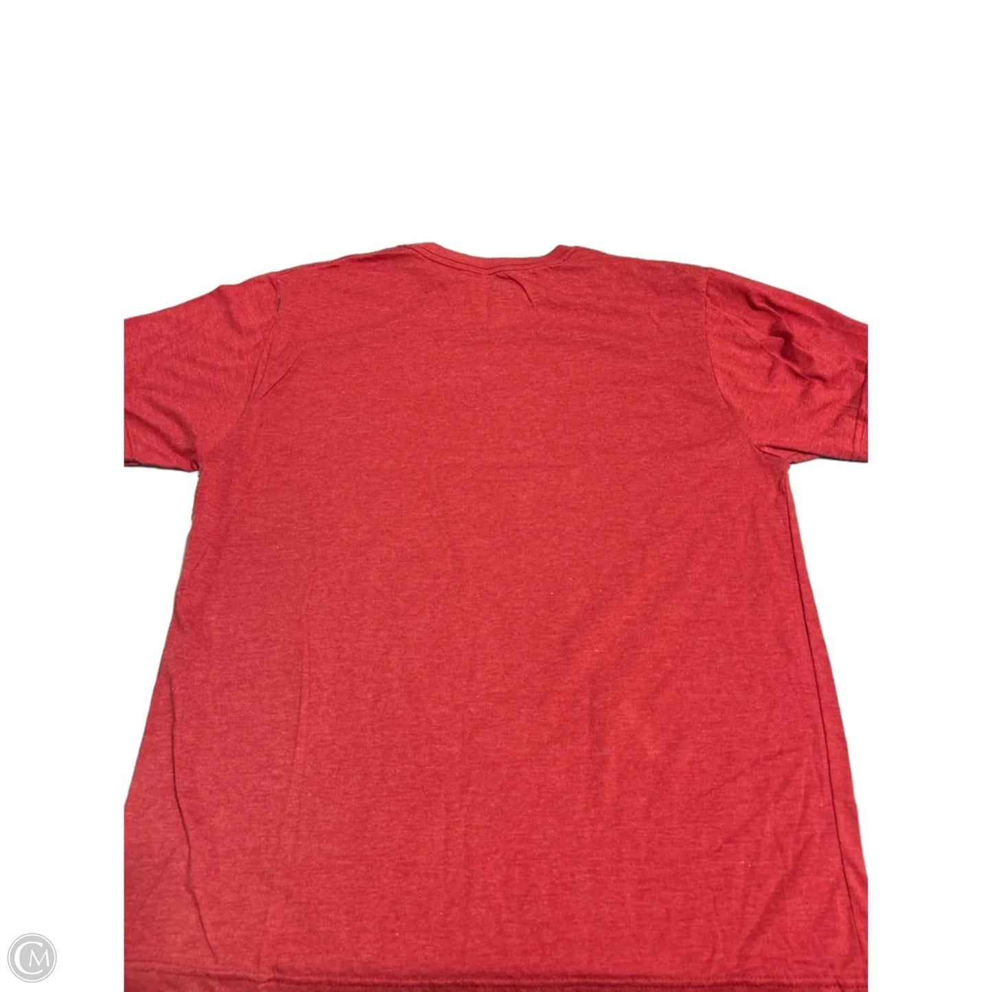 Top Short Sleeve By Cmc In Red, Size: Xl