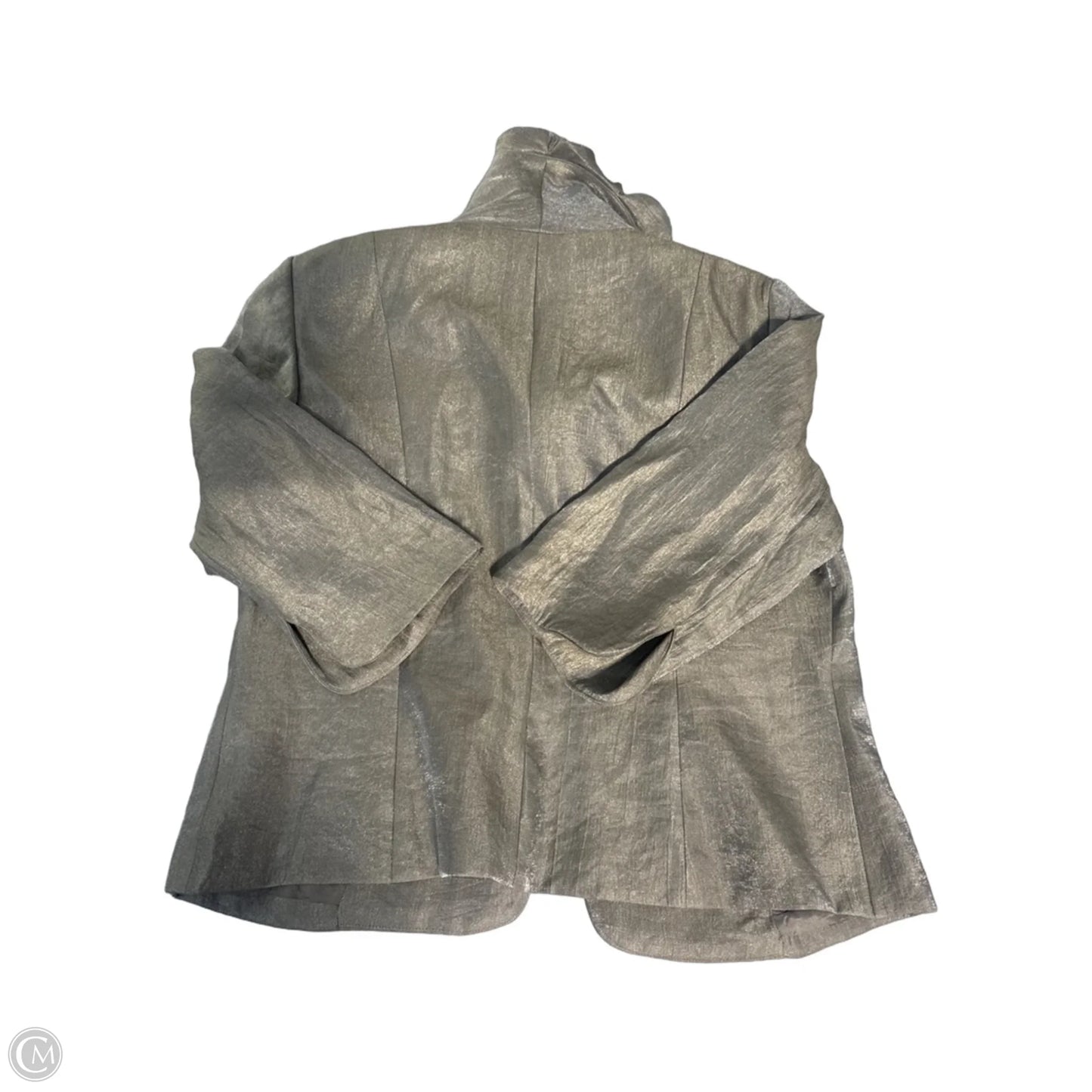 Blazer By Adrianna Papell In Grey, Size: 12