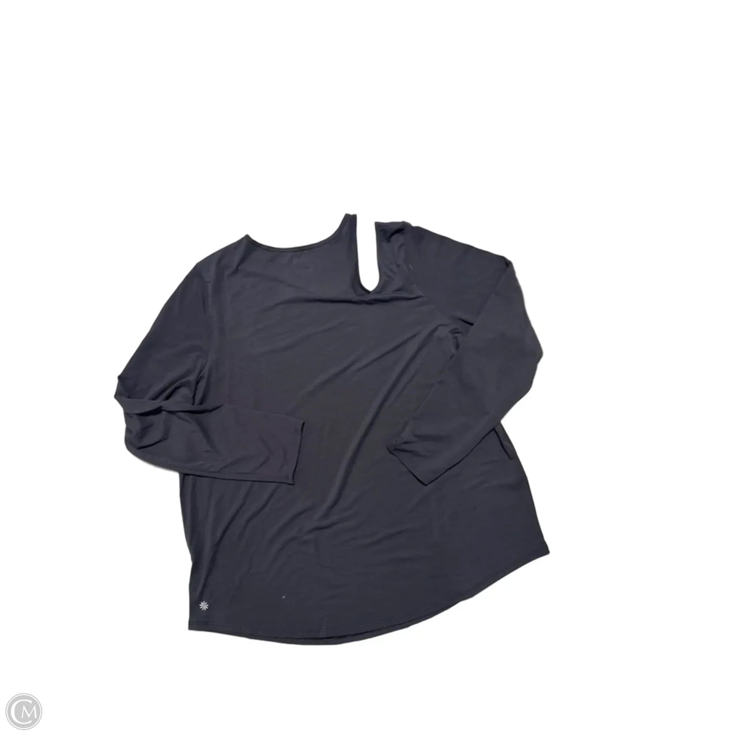 Top Long Sleeve By Athleta In Black, Size: Xl