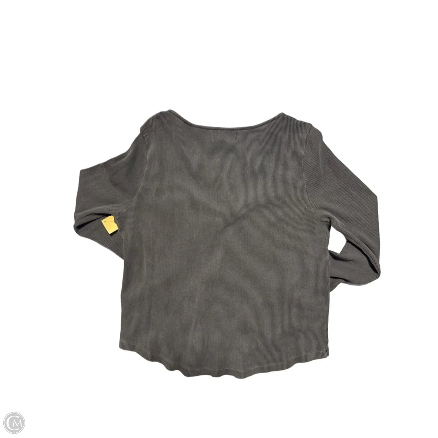 Top Long Sleeve By Lucky Brand In Grey, Size: Xl
